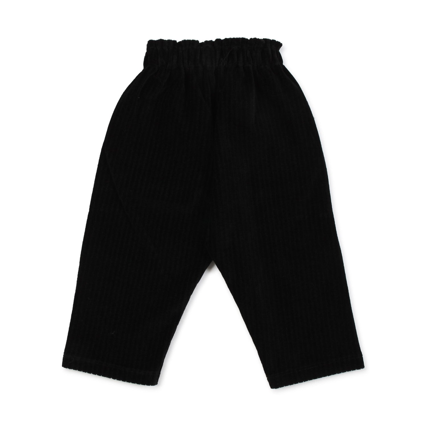 PANTALONE NERO DI VELLUTO BIMBO E BIMBA - annameglio.com abbigliamento moda