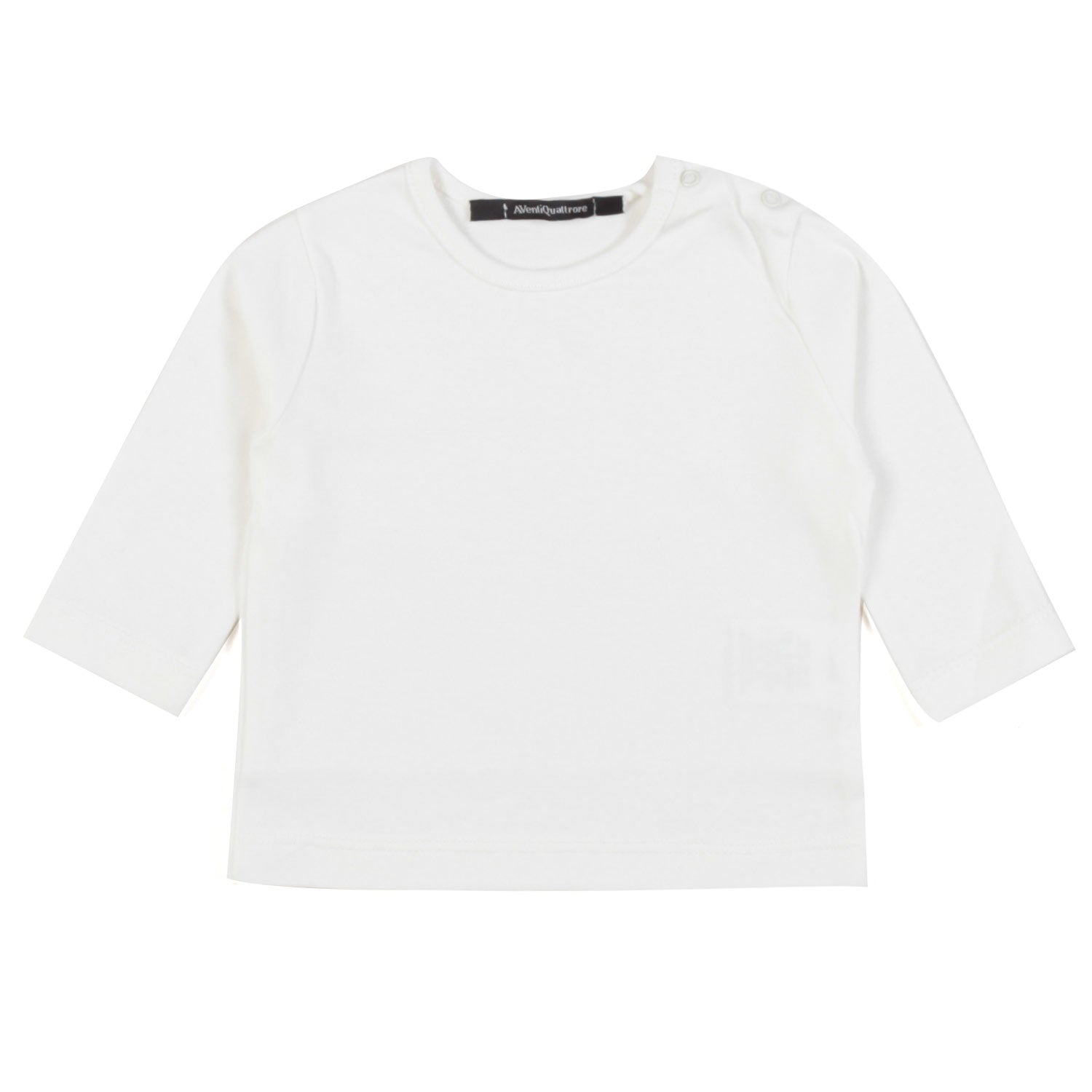 T-SHIRT MANICA LUNGA BIANCA BIMBO E BIMBA - annameglio.com abbigliamento moda