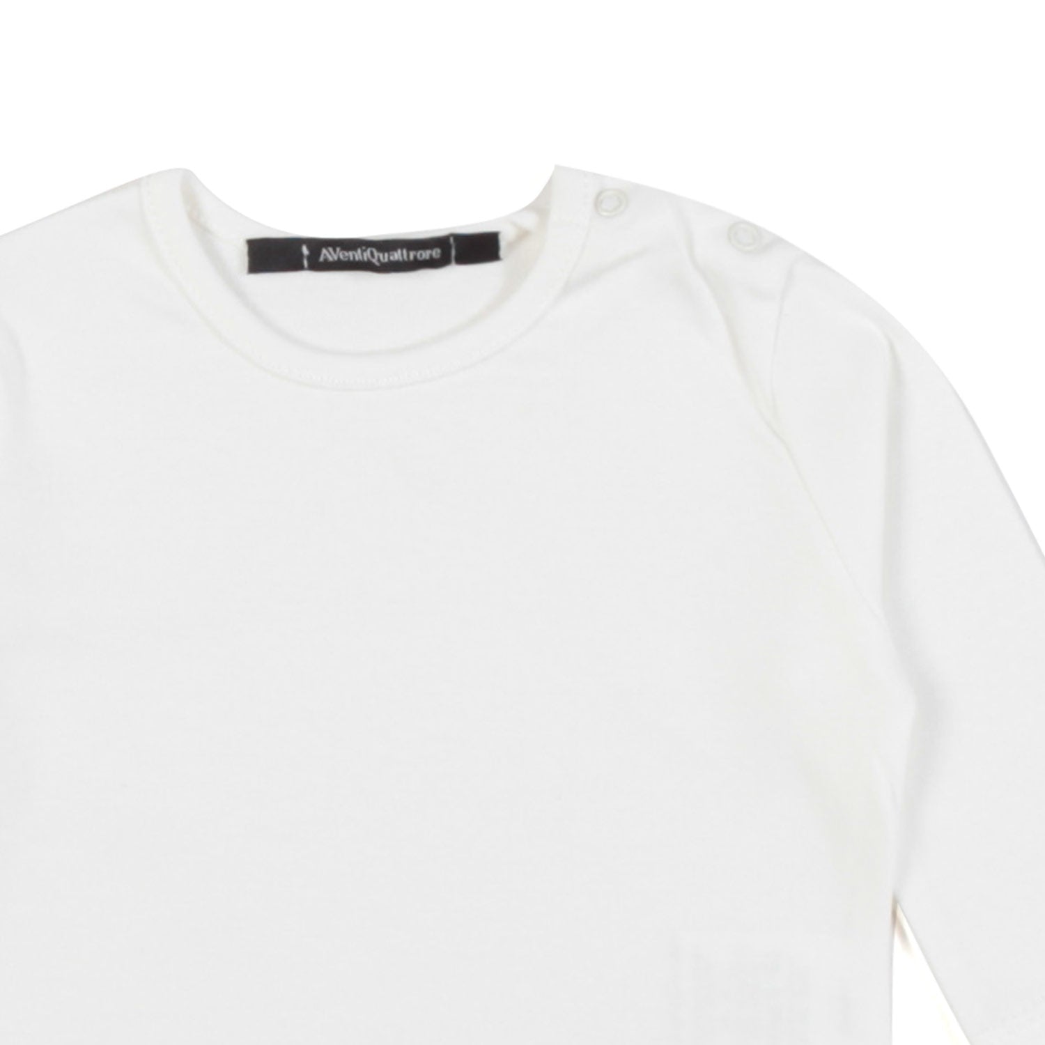 T-SHIRT MANICA LUNGA BIANCA BIMBO E BIMBA - annameglio.com abbigliamento moda