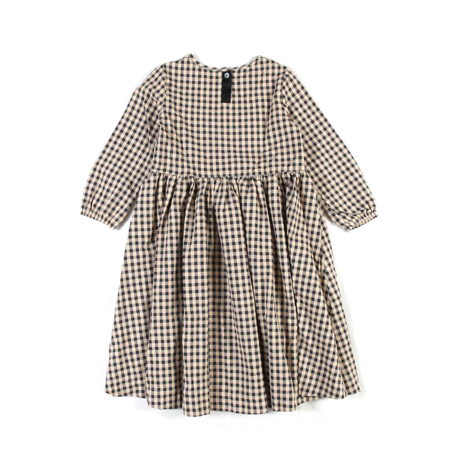 ABITO AMELIA TORTORA E NERO VICHY BAMBINA - annameglio.com abbigliamento moda