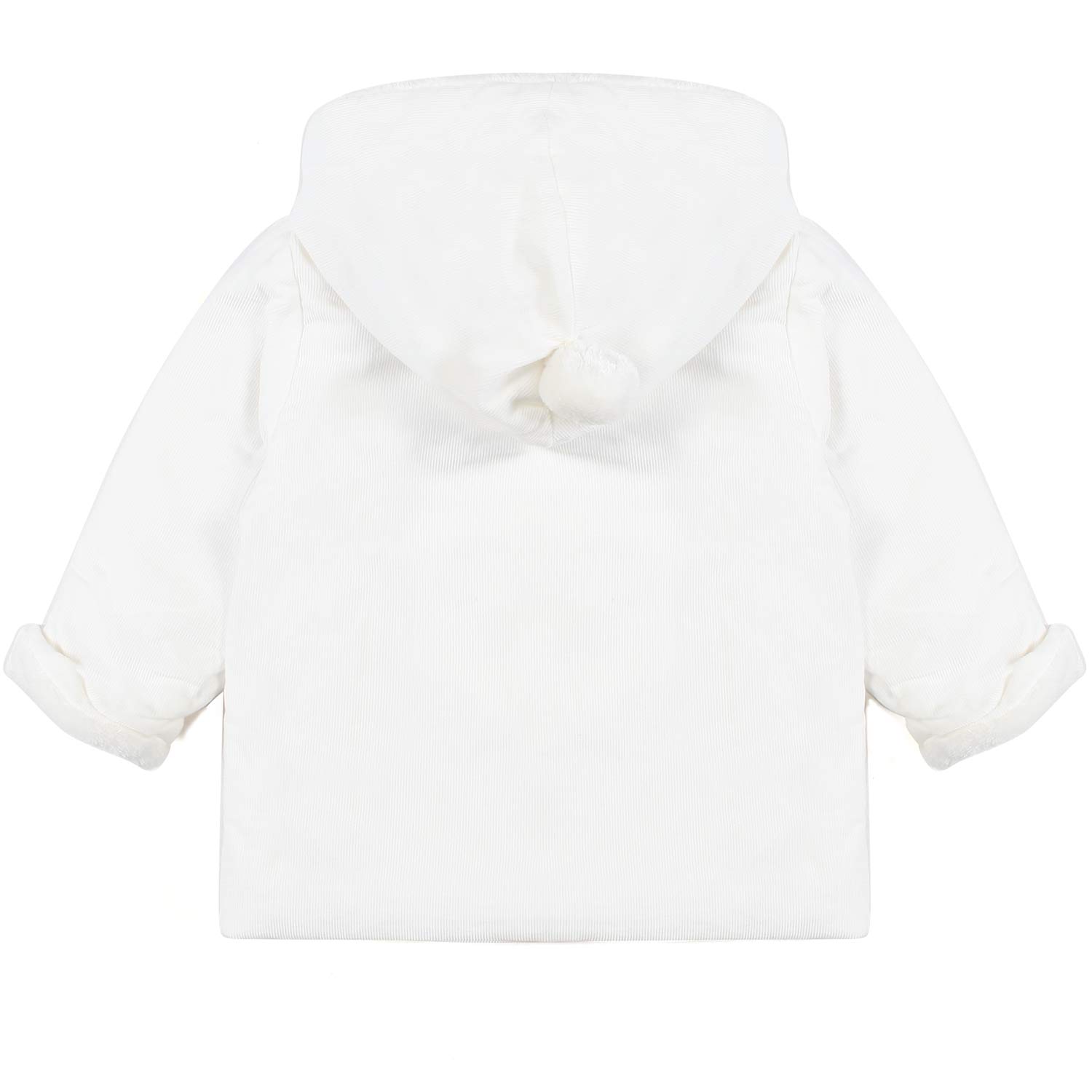 CAPPOTTINO CORDUROY BIANCO BIMBO E BIMBA - annameglio.com abbigliamento moda