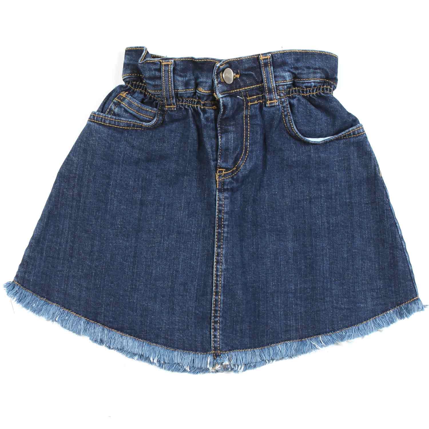 GONNA BLU DI JEANS BAMBINA - annameglio.com abbigliamento moda