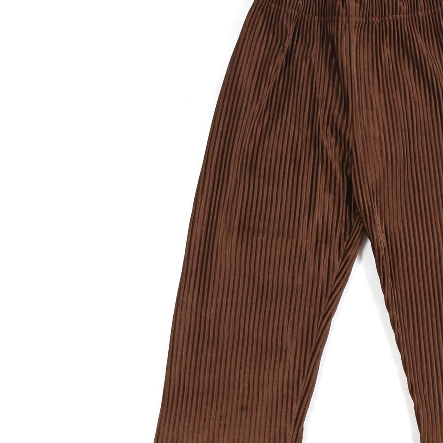 PANTALONE MARRONE CORDUROY BAMBINA E TEEN - annameglio.com abbigliamento moda