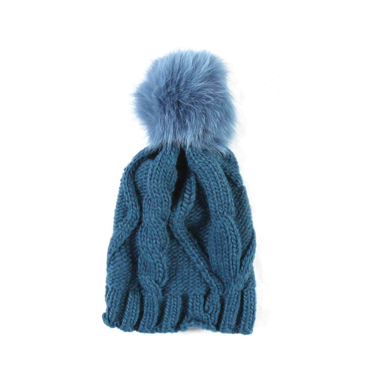 CAPPELLO OTTANIO CON MAXI POMPON BAMBINA - annameglio.com abbigliamento moda