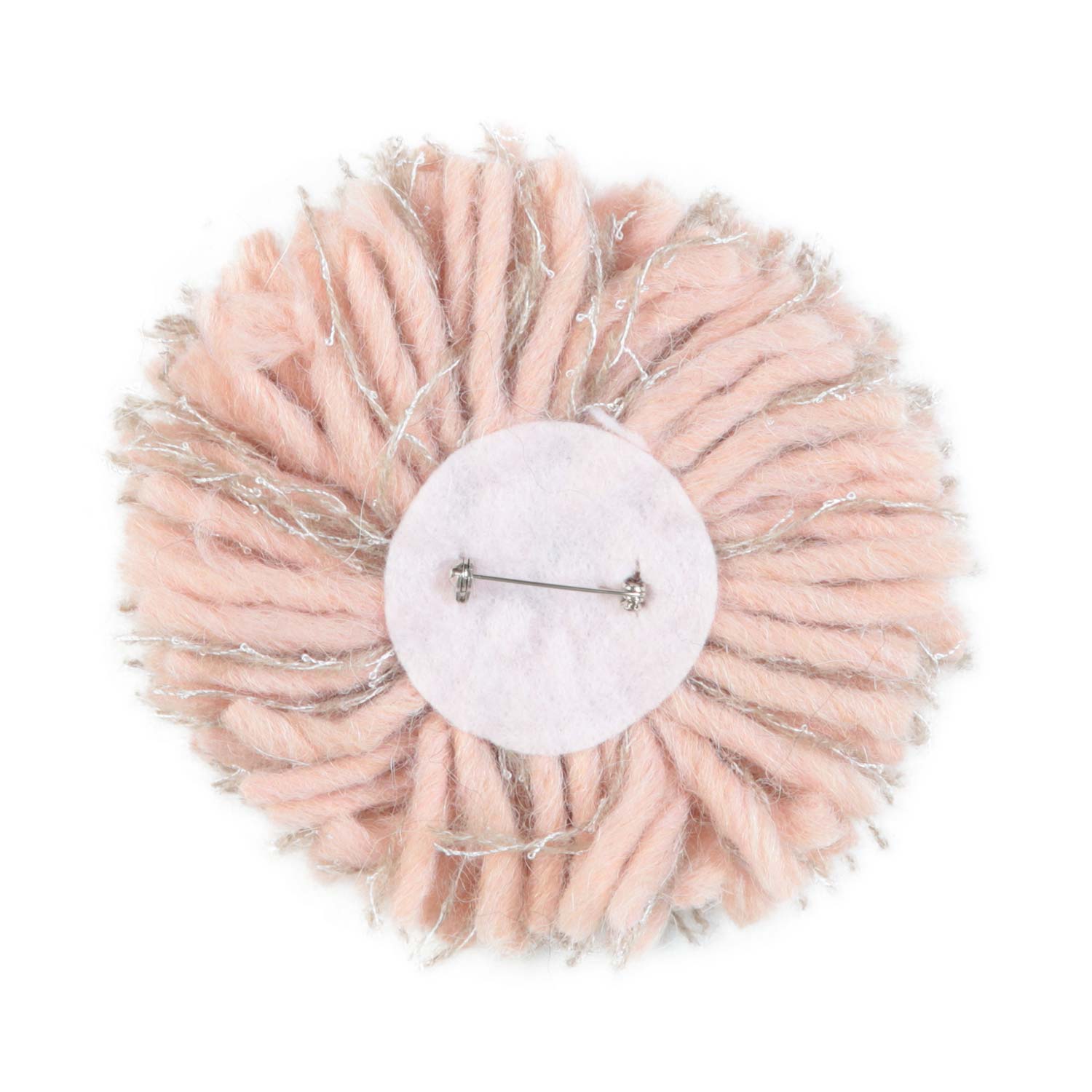 SPILLA POM PON ROSA CHIARO - annameglio.com abbigliamento moda