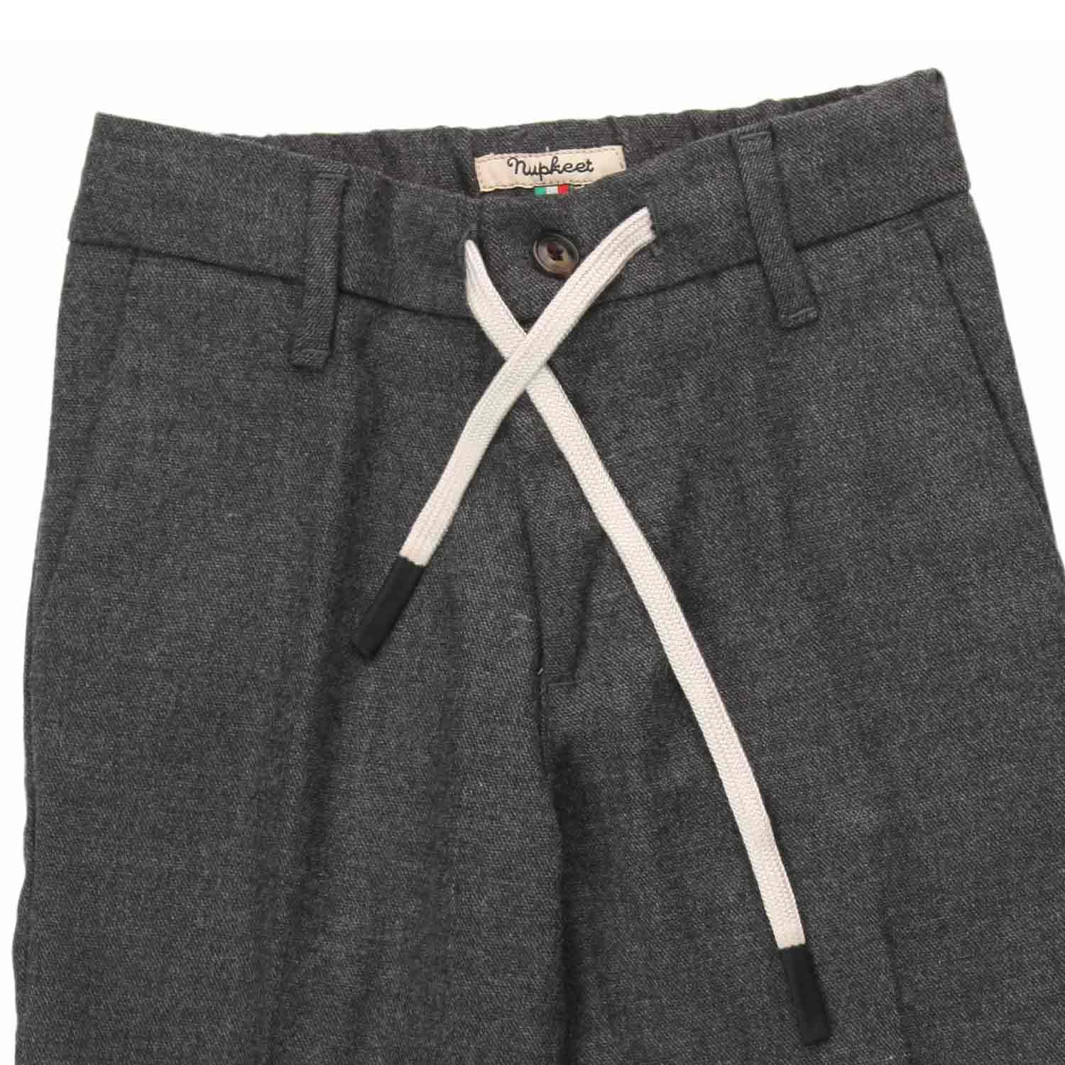 PANTALONE RODOLFO GRIGIO BAMBINO E TEENAGER - annameglio.com abbigliamento moda