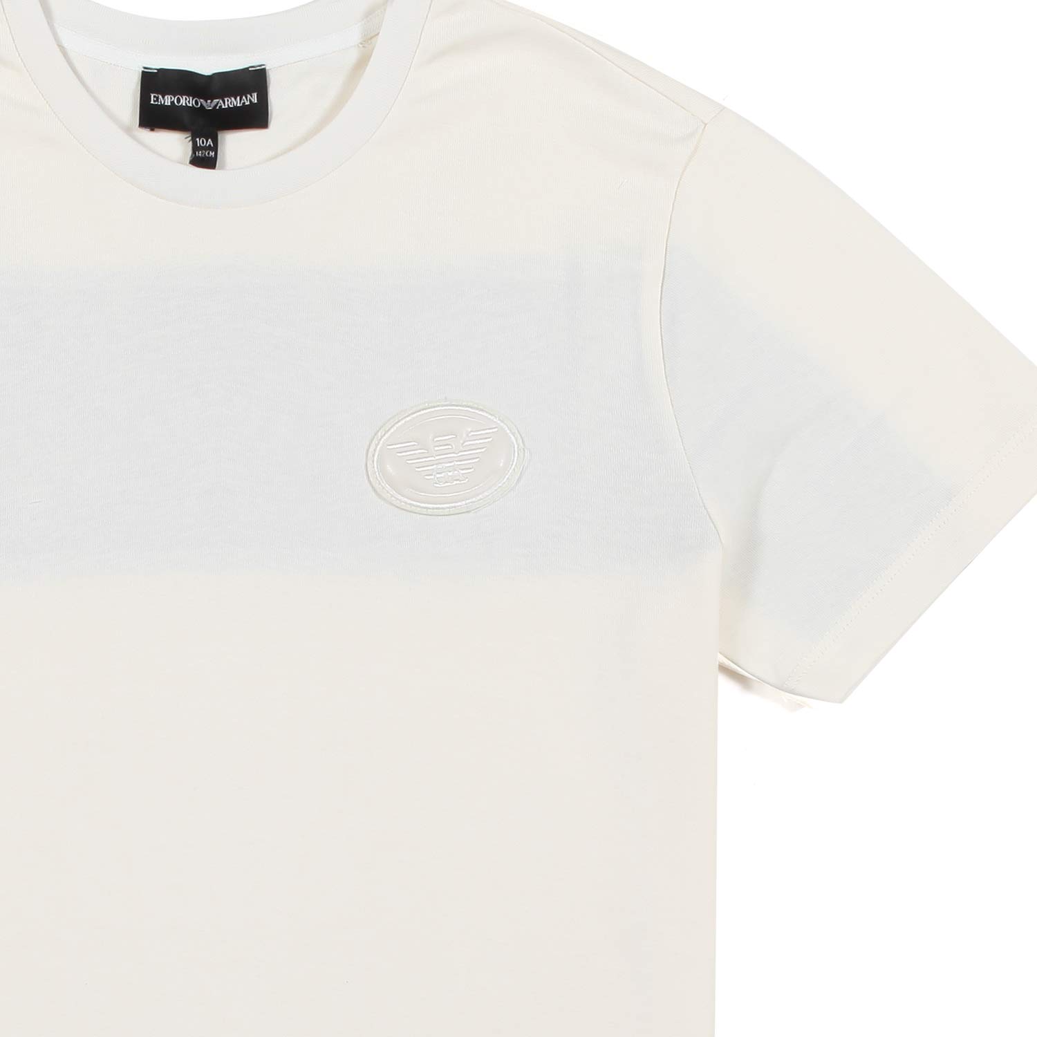 T-SHIRT BURRO CON BANDA VERDE BAMBINO E TEEN - annameglio.com abbigliamento moda