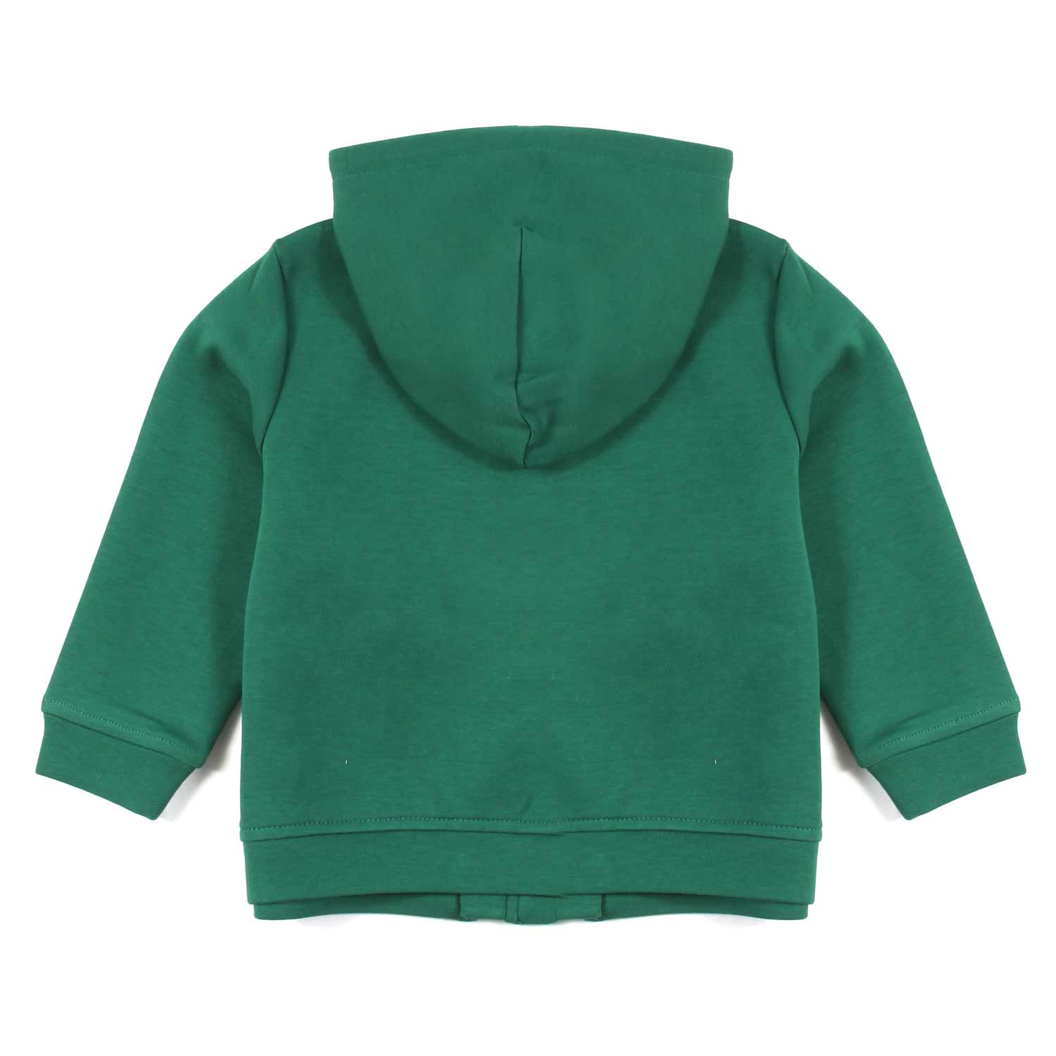 FELPA HOODIE VERDE BRILLANTE BIMBO E BIMBA - annameglio.com abbigliamento moda