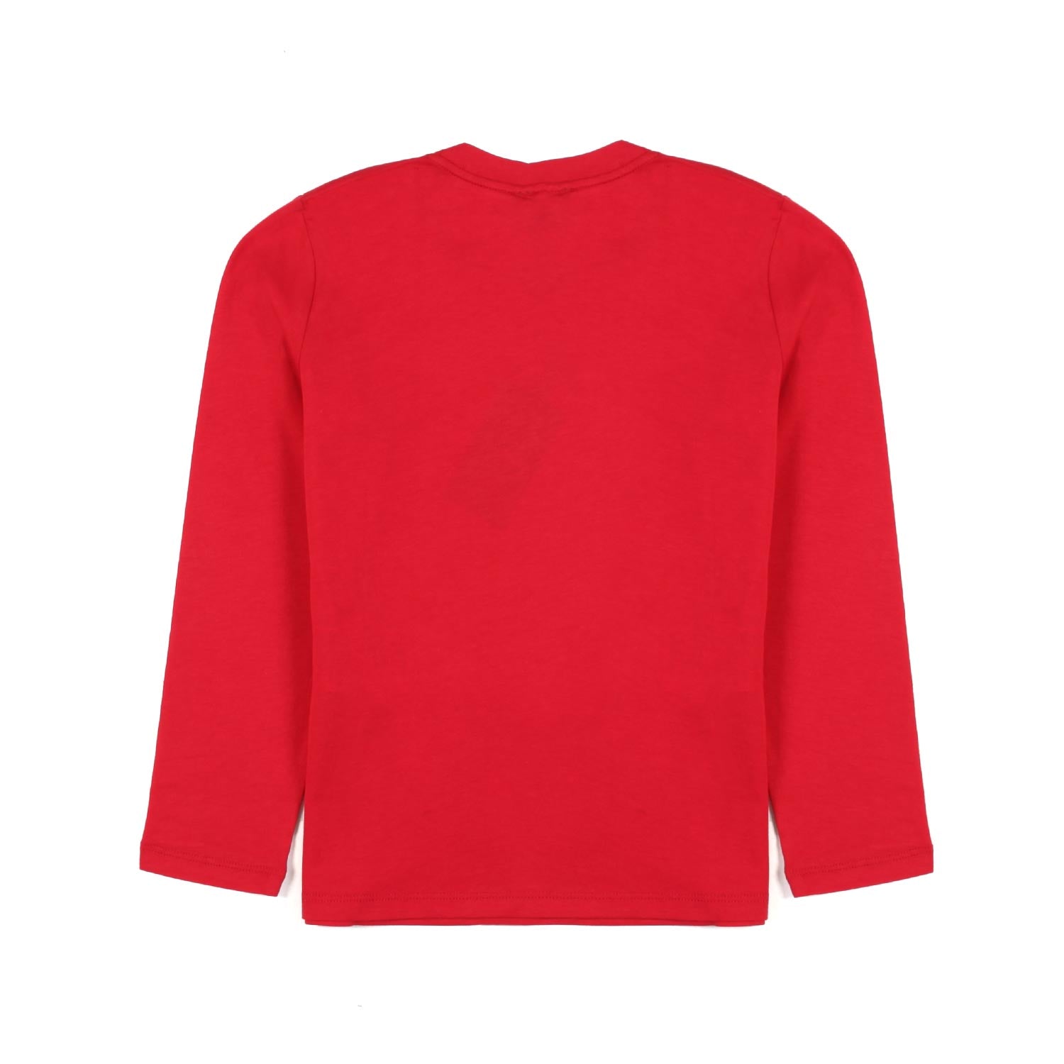 T-SHIRT MANICA LUNGA ROSSA CON LOGO GA BIANCO - annameglio.com abbigliamento moda