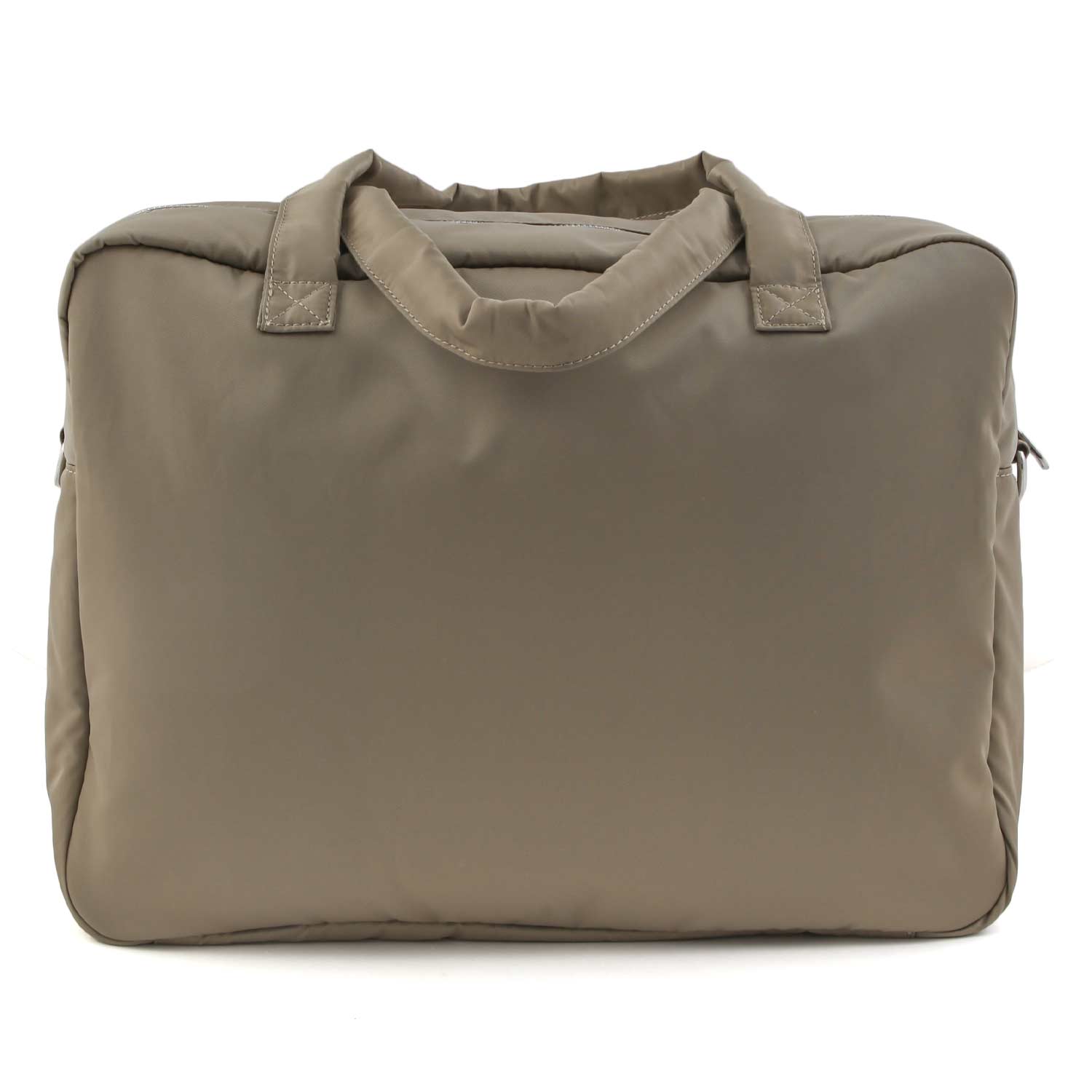 BORSA FASCIATOIO VERDE KHAKI CON BEAUTY CASE - annameglio.com abbigliamento moda