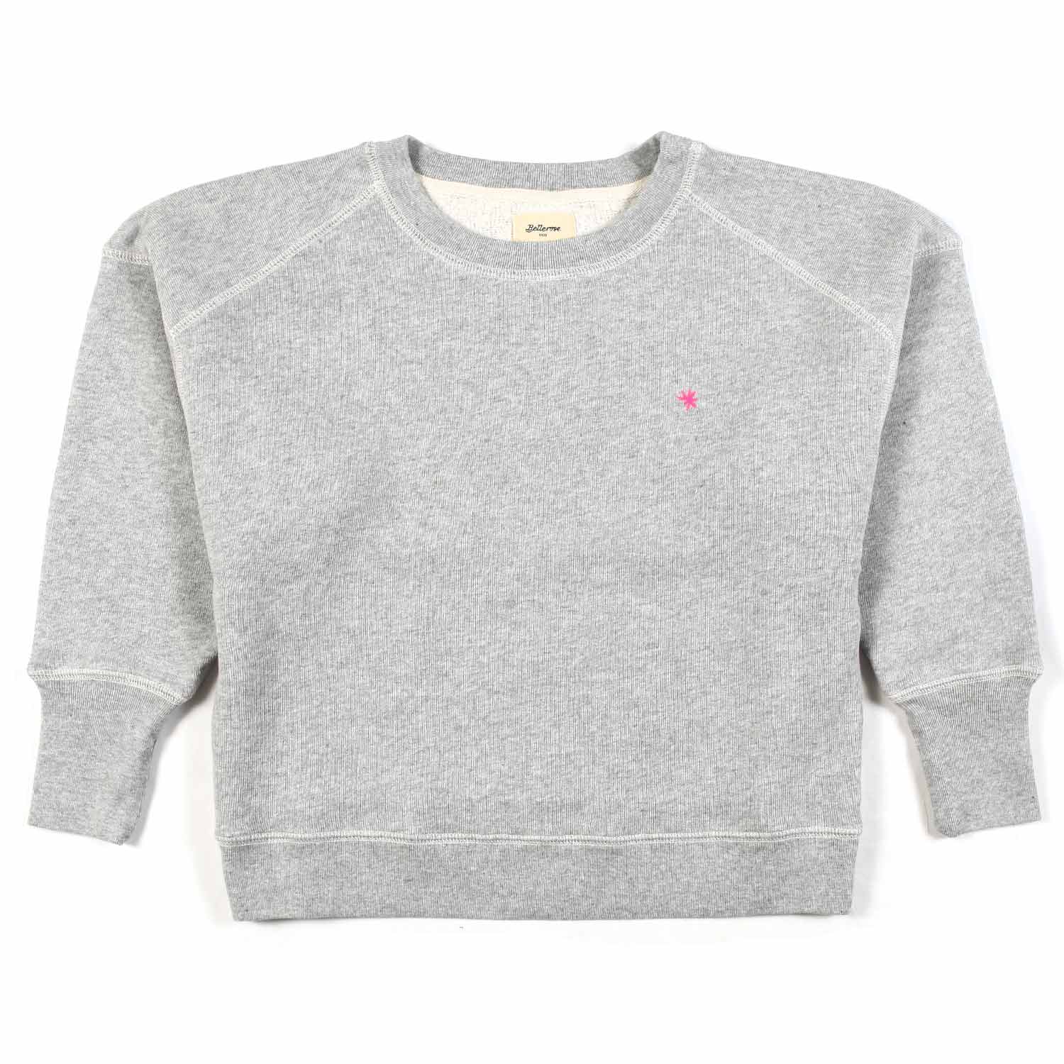 FELPA FADEM GRIGIO CHIARO MELANGE - annameglio.com abbigliamento moda