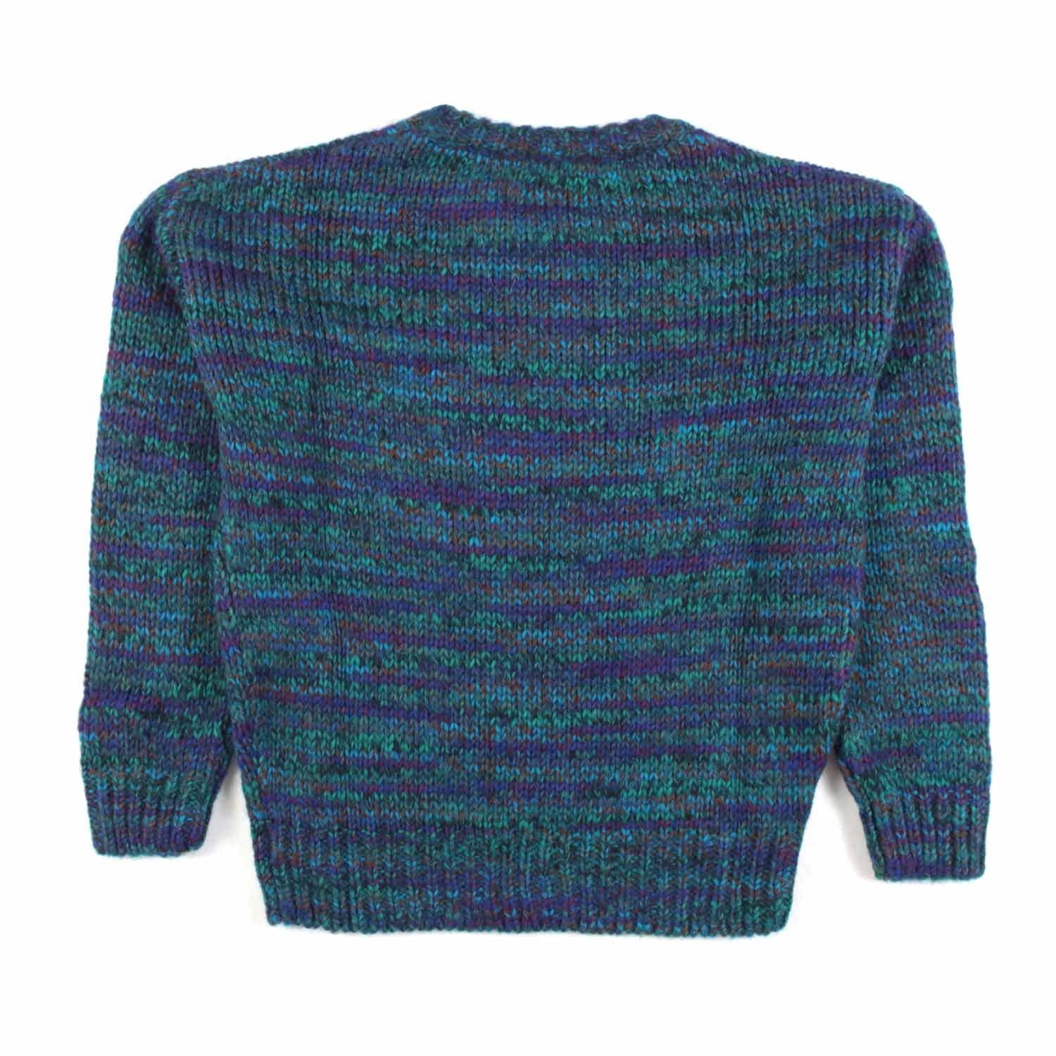 MAGLIONE AORIM BLU MELANGE BAMBINO E TEEN - annameglio.com abbigliamento moda