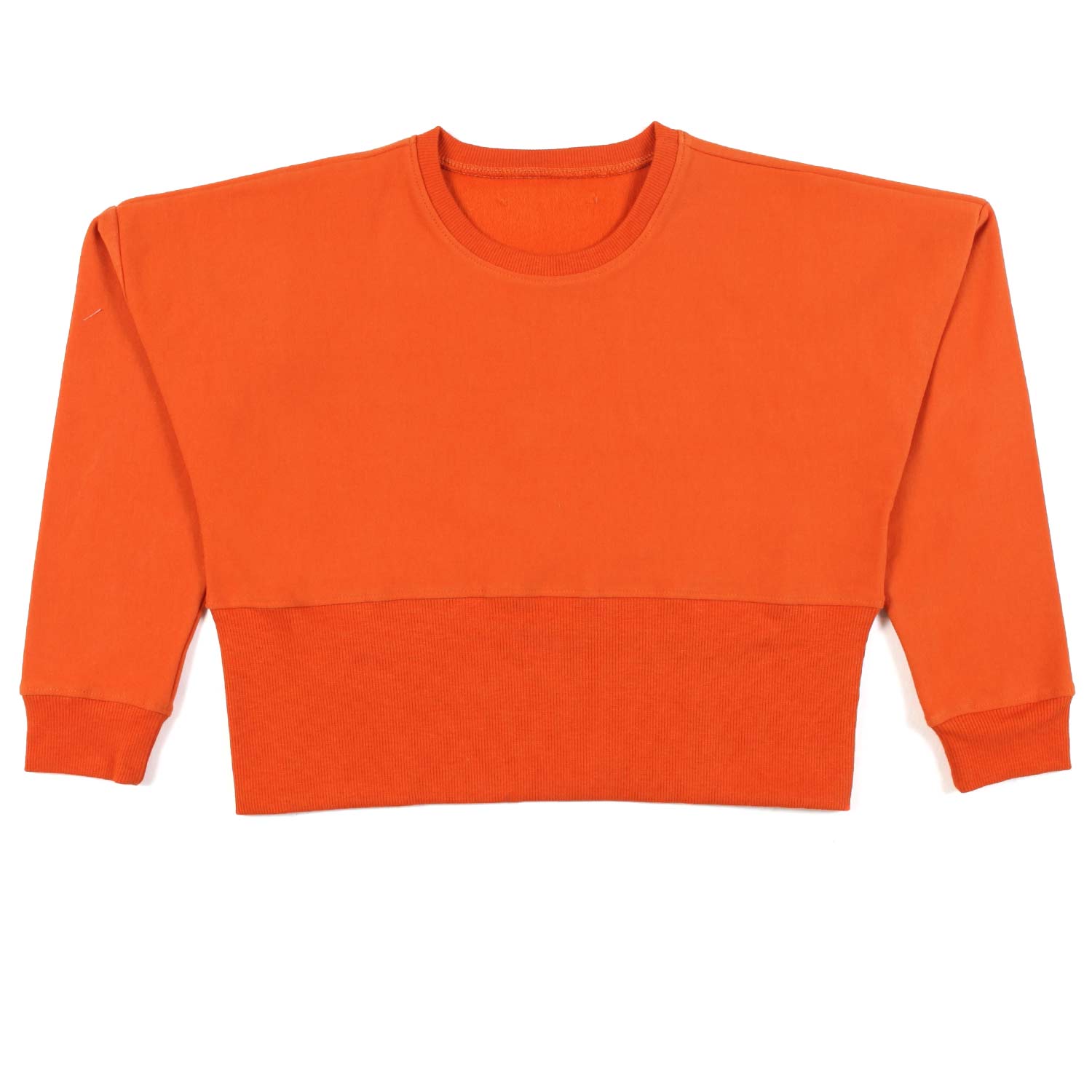 FELPA BETTY ARANCIO ZUCCA BAMBINA E RAGAZZA - annameglio.com abbigliamento moda