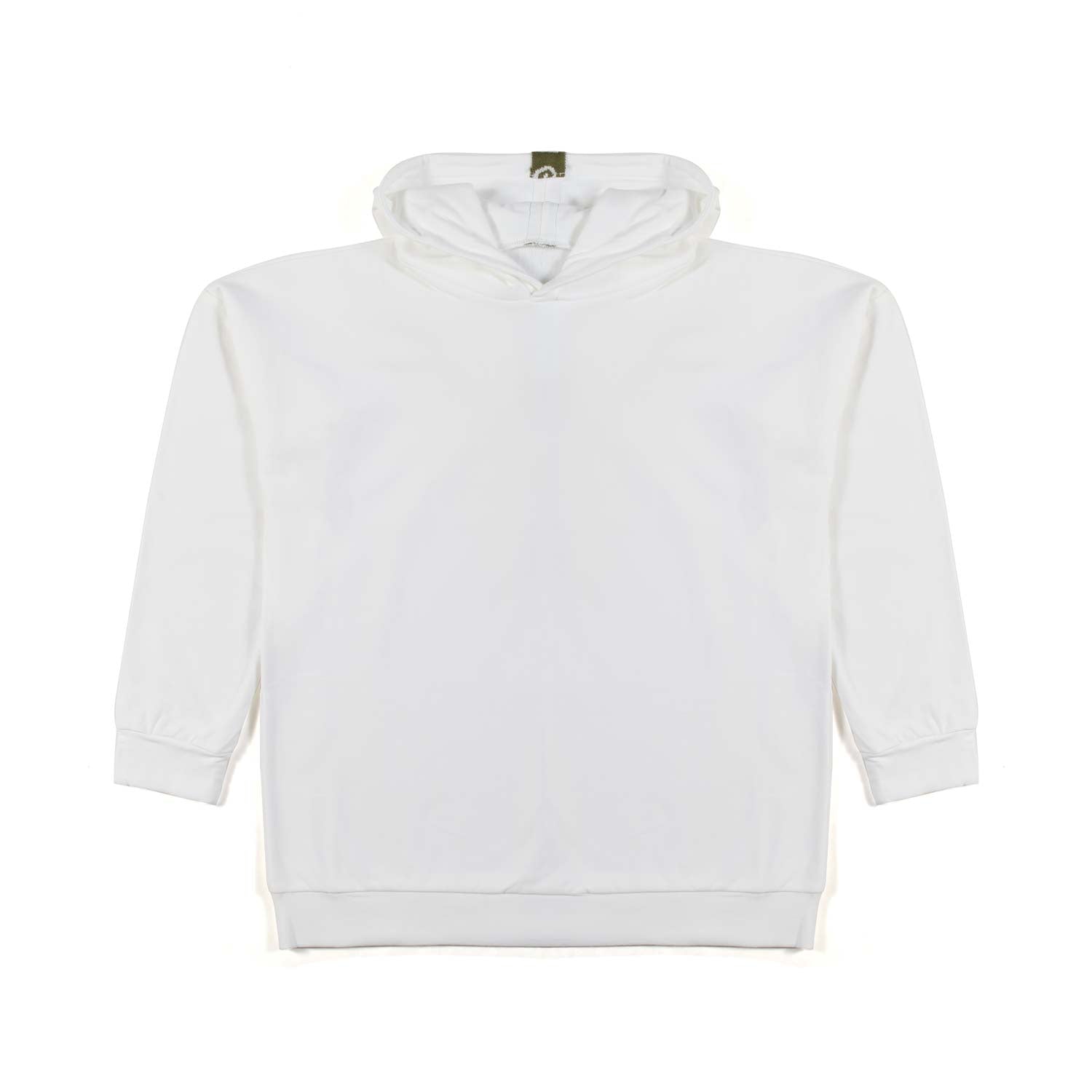 FELPA EROS BIANCA BAMBINA E RAGAZZA - annameglio.com abbigliamento moda