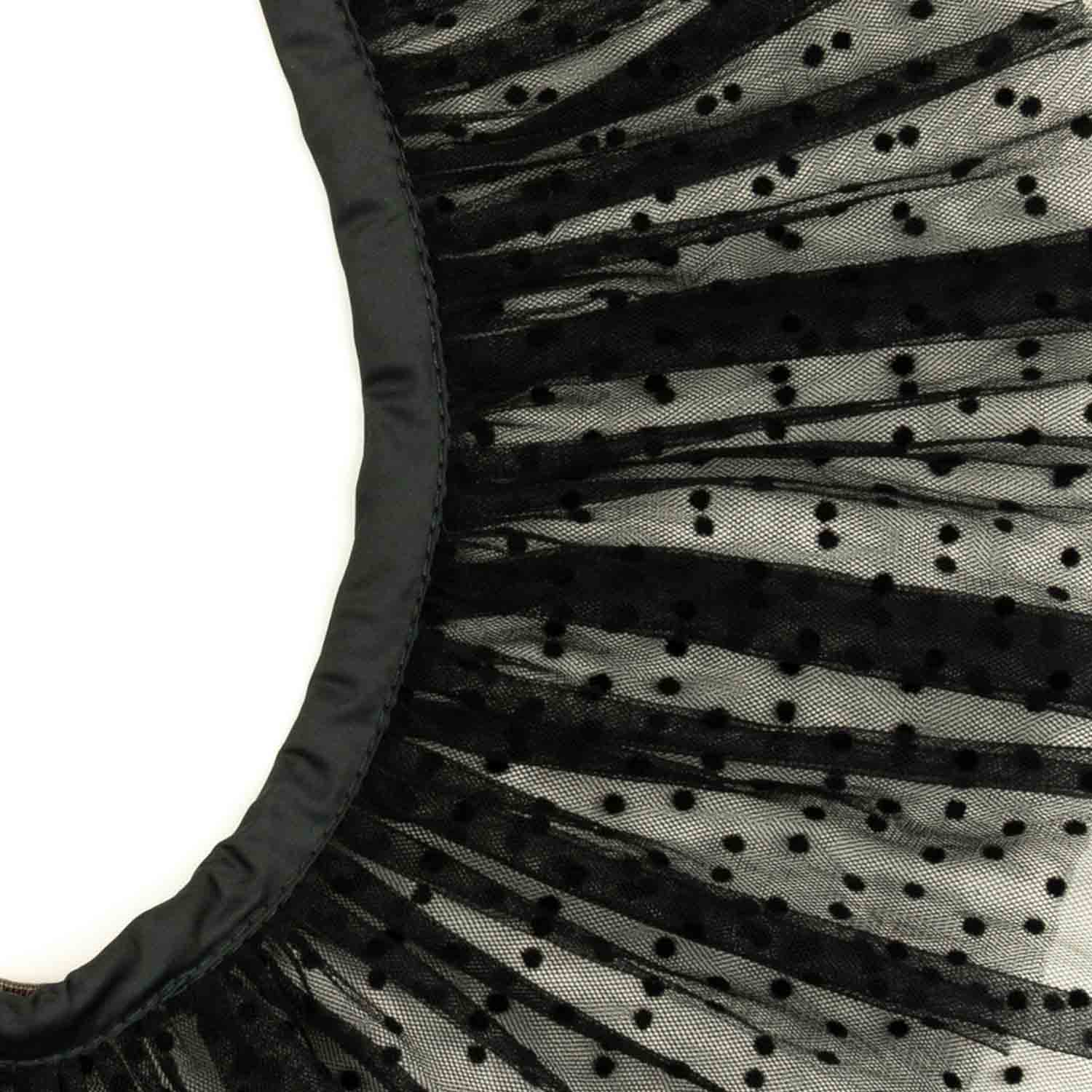 COLLO LAGUNA NERO A POIS BAMBINA E TEENAGER - annameglio.com abbigliamento moda