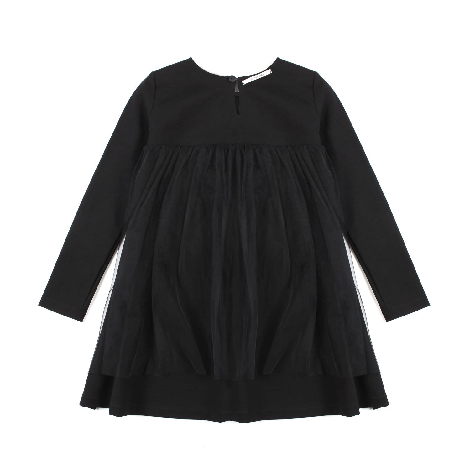 ABITO LILIA NERO BAMBINA - annameglio.com abbigliamento moda