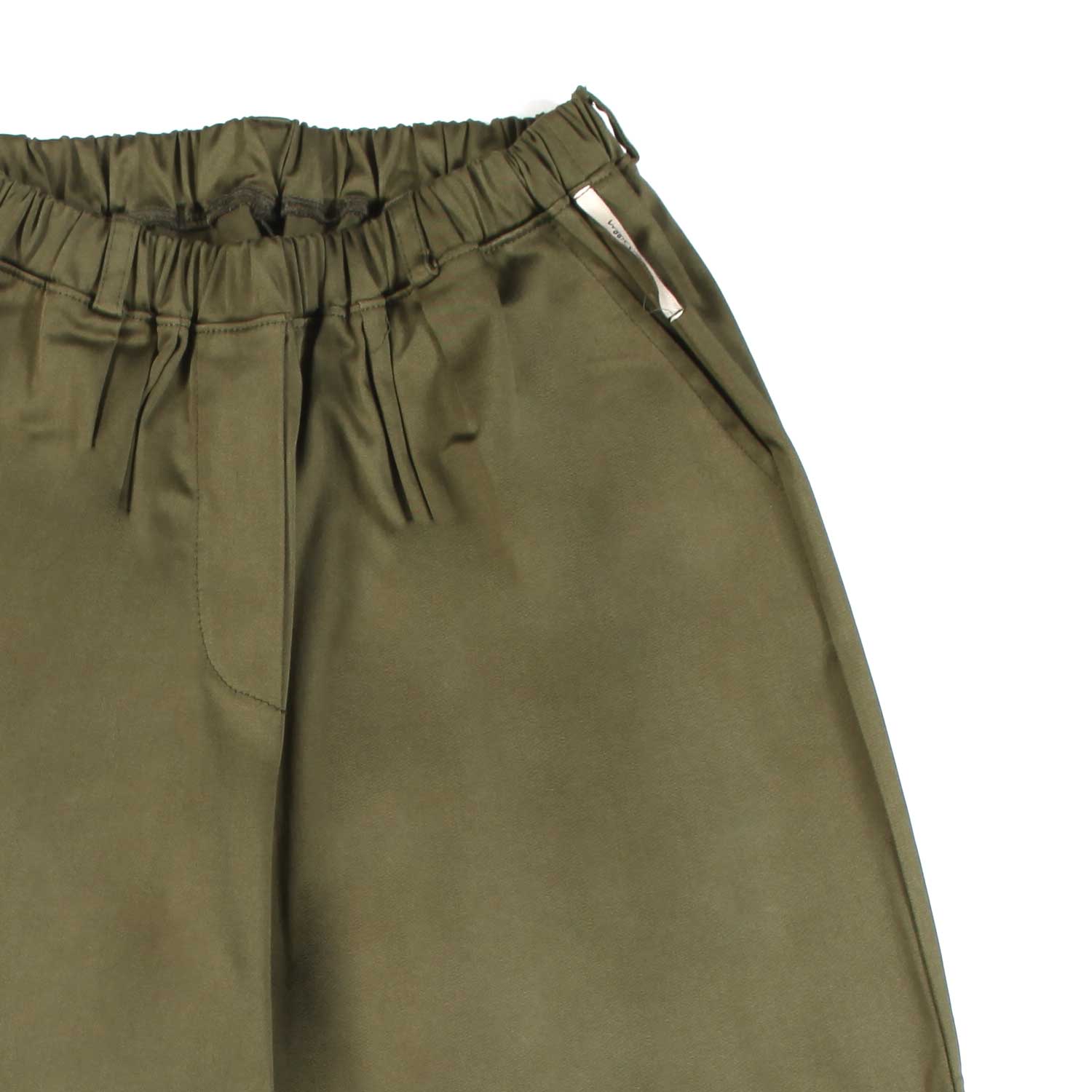 PANTALONE ZEBU VERDE MILITARE BAMBINA - annameglio.com abbigliamento moda