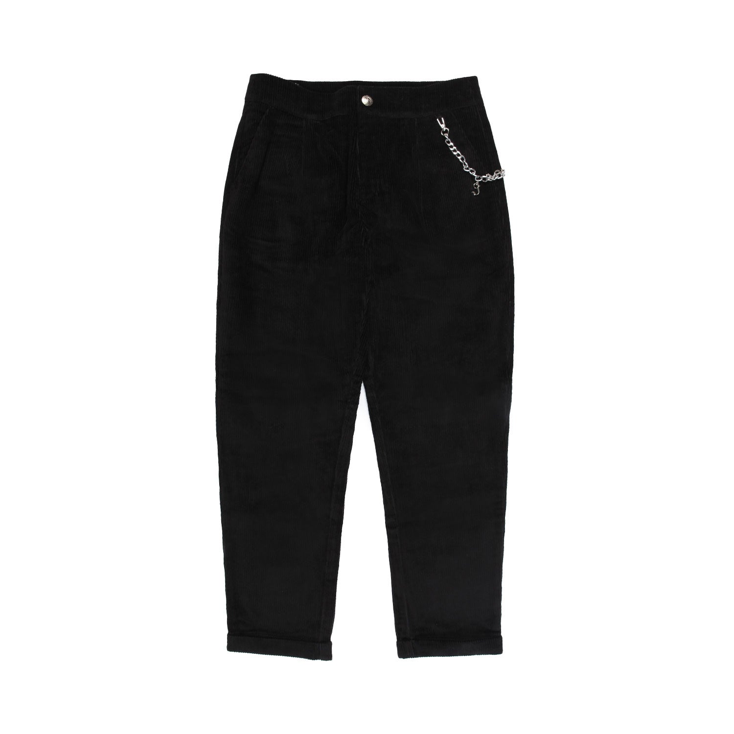 PANTALONE CORDUROY NERO BAMBINA E TEENAGER - annameglio.com abbigliamento moda