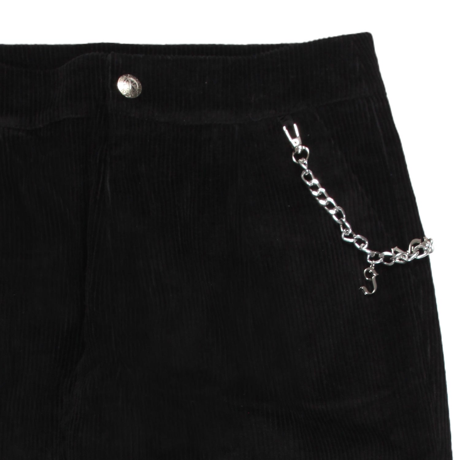 PANTALONE CORDUROY NERO BAMBINA E TEENAGER - annameglio.com abbigliamento moda