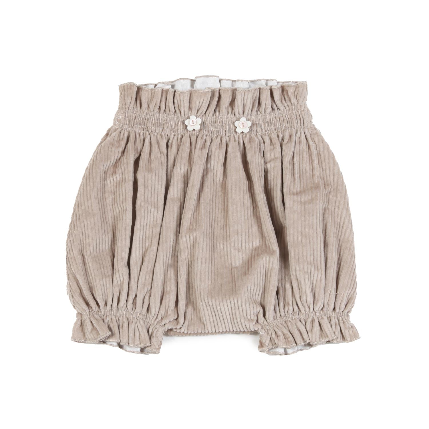 BLOOMERS CORDUROY FANGO NEONATA - annameglio.com abbigliamento moda