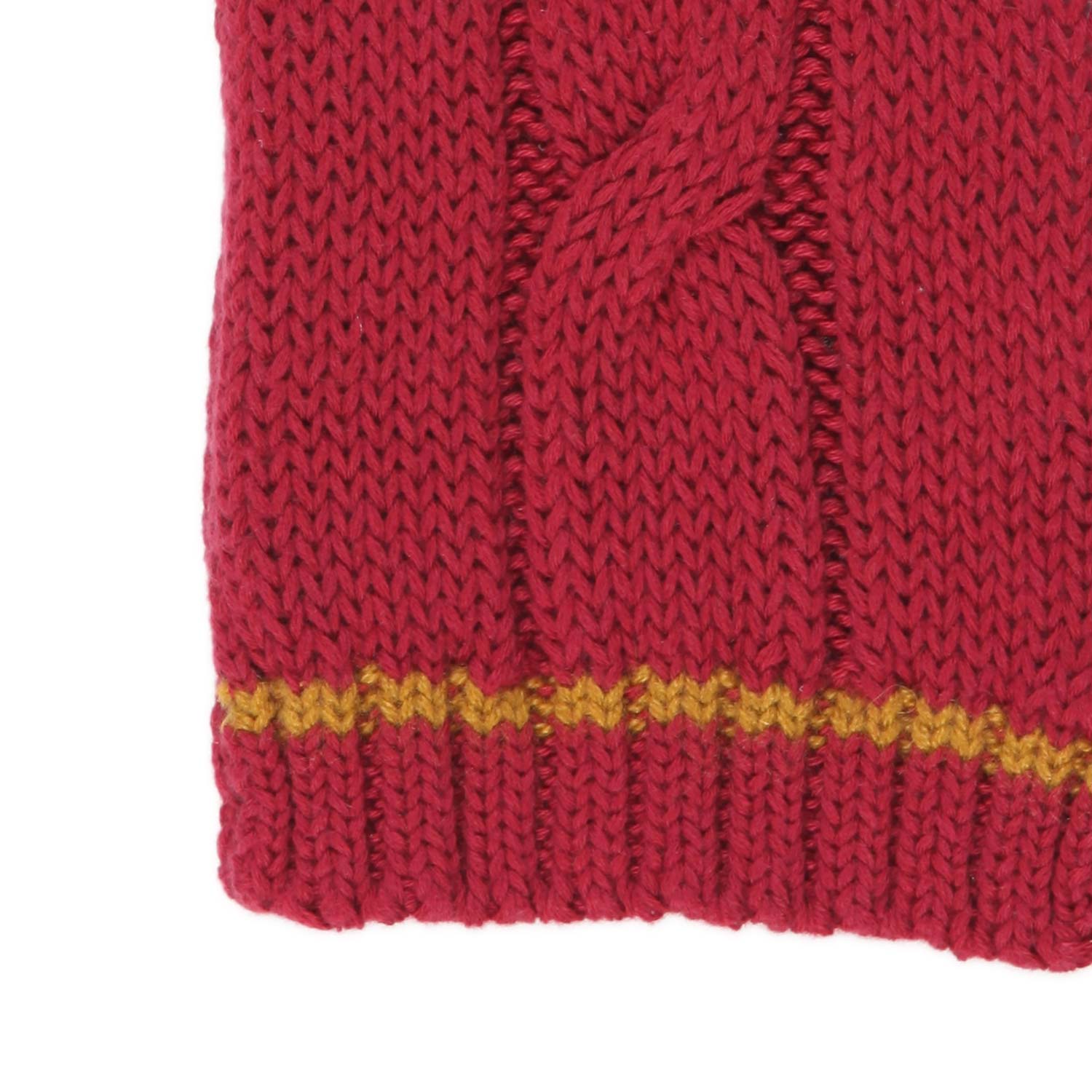 SCIARPA DI LANA ROSSA BIMBO E BIMBA - annameglio.com abbigliamento moda