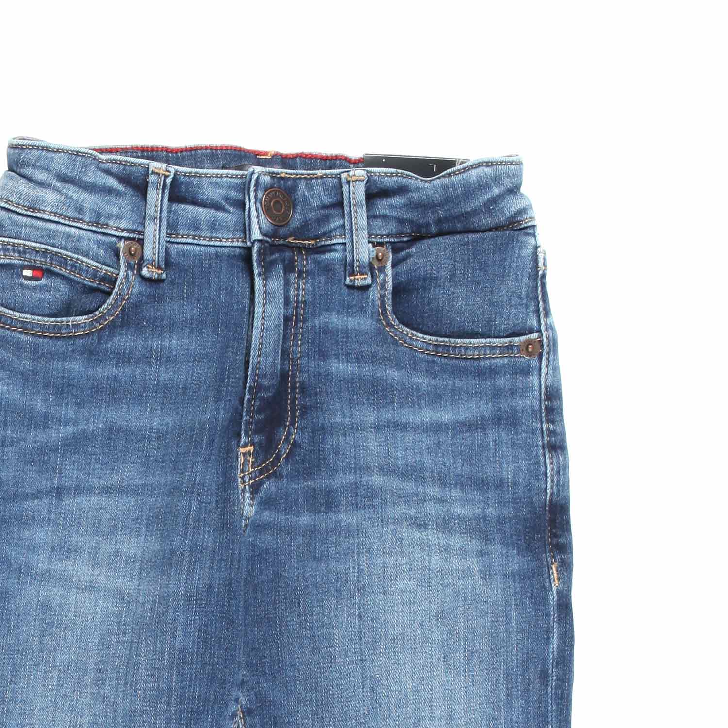 JEANS STRAIGHT BLU CHIARO BAMBINO E TEENAGER - annameglio.com abbigliamento moda