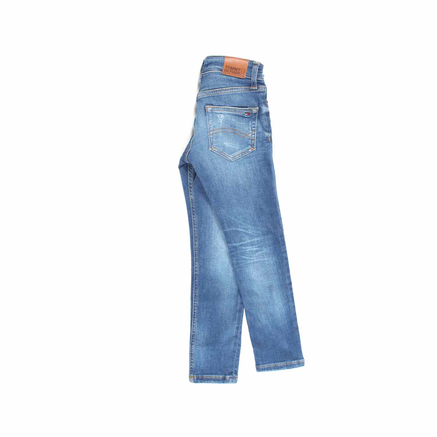 JEANS TAPERED BLU CHIARO BAMBINO E TEENAGER - annameglio.com abbigliamento moda
