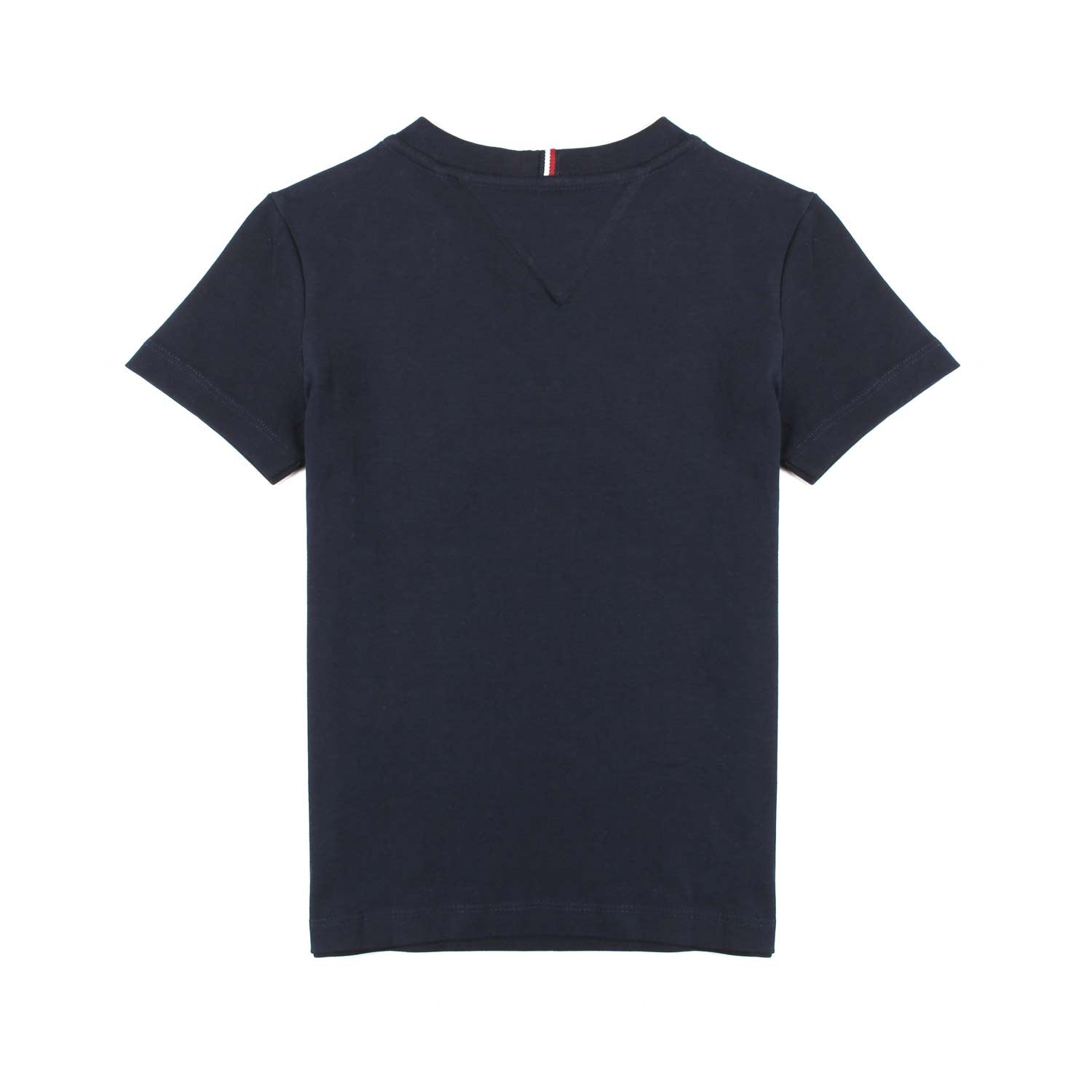T-SHIRT BLU NAVY CON LOGO BIANCO - annameglio.com abbigliamento moda