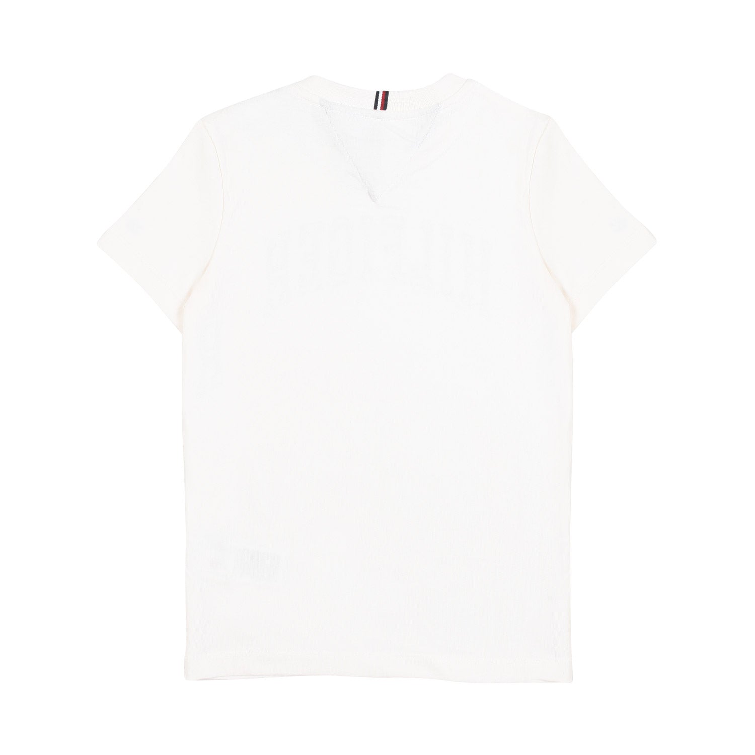 T-SHIRT BIANCO LATTE CON LOGO BLU - annameglio.com abbigliamento moda