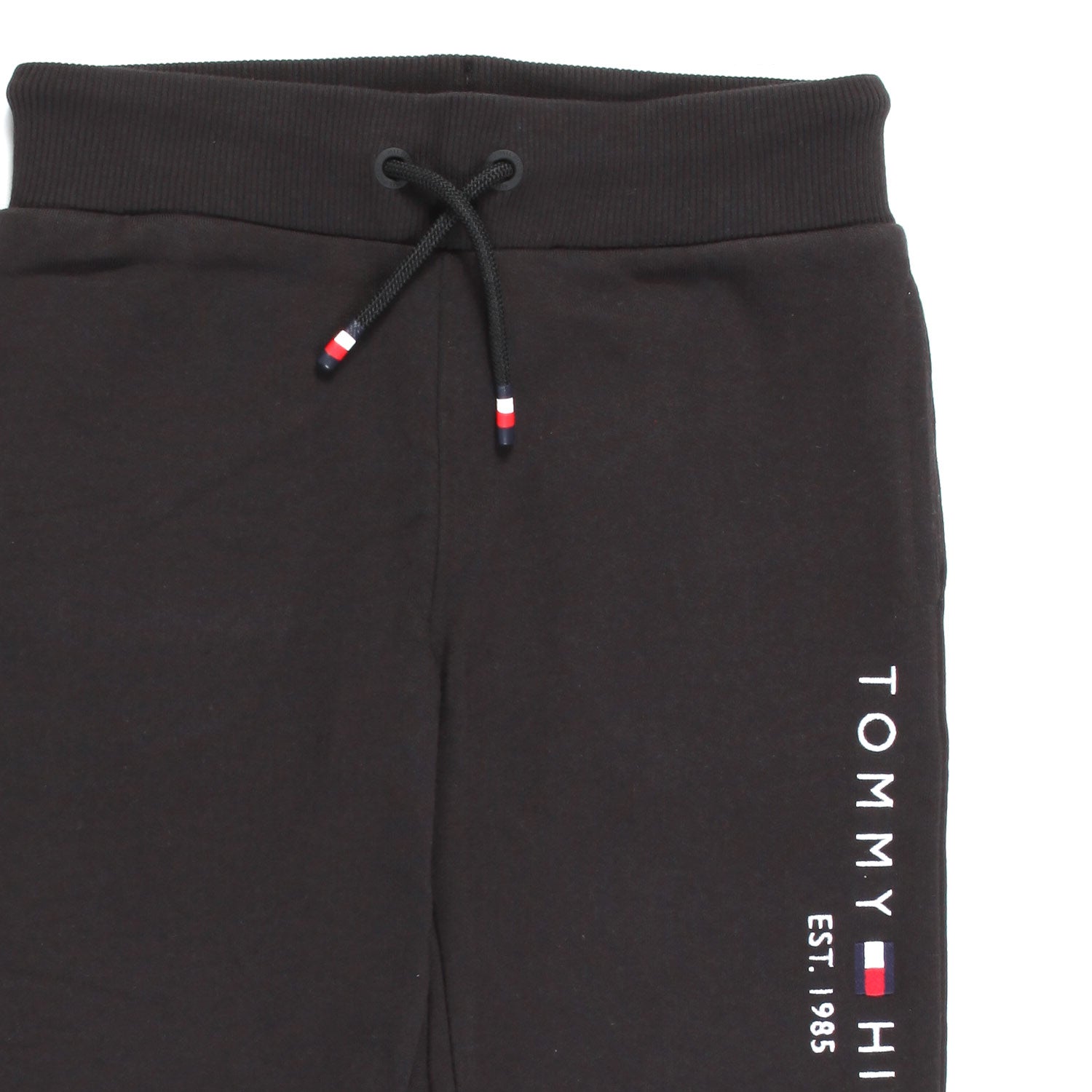 PANTALONE NERO IN FELPA CON LOGO TOMMY - annameglio.com abbigliamento moda