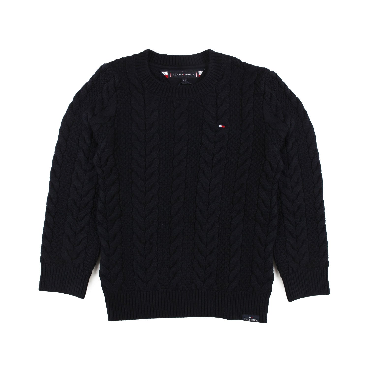 PULLOVER A TRECCE BLU NAVY - annameglio.com abbigliamento moda