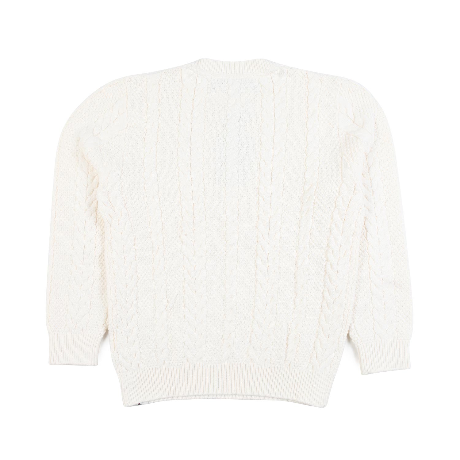 PULLOVER A TRECCE PANNA - annameglio.com abbigliamento moda