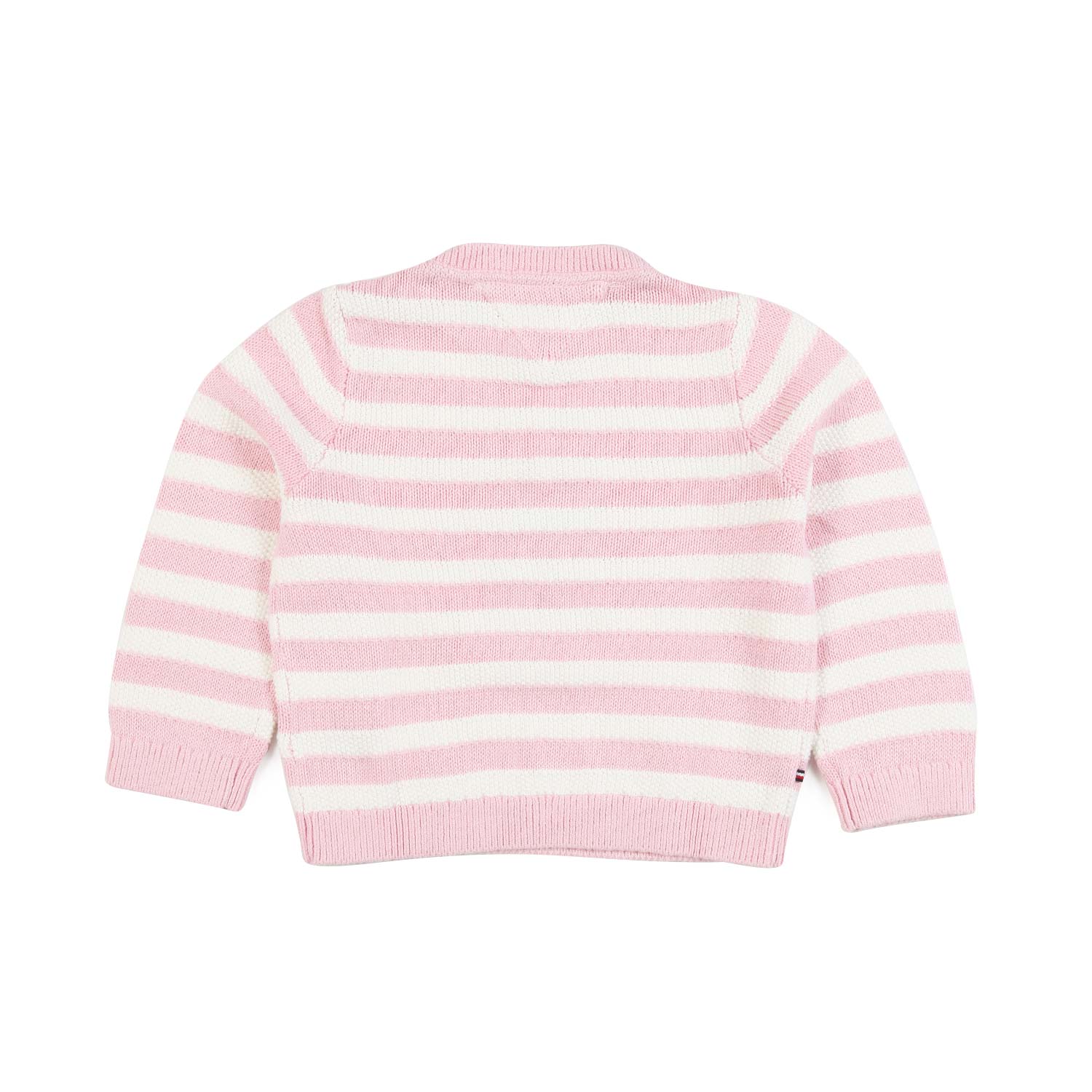 PULLOVER PANNA E ROSA A RIGHE BIMBA - annameglio.com abbigliamento moda