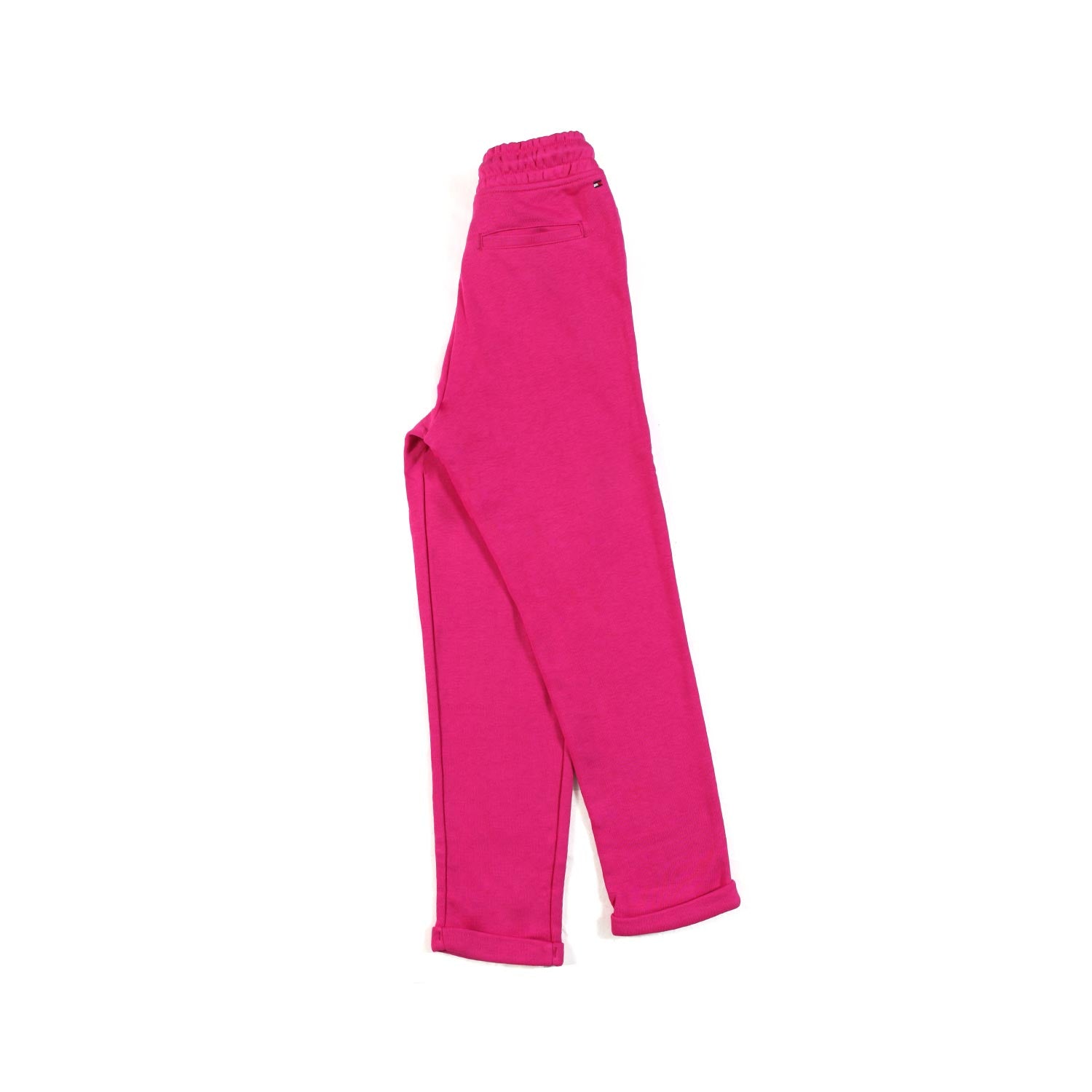 PANTALONE FUCSIA IN FELPA CON LOGO RICAMATO - annameglio.com abbigliamento moda