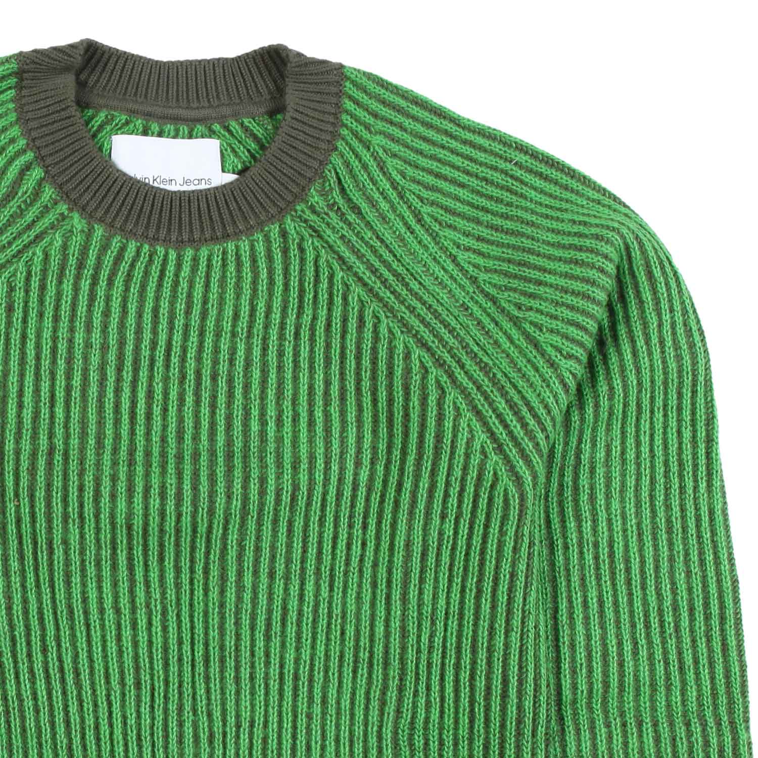 PULLOVER UNISEX VERDE E ANTRACITE - annameglio.com abbigliamento moda