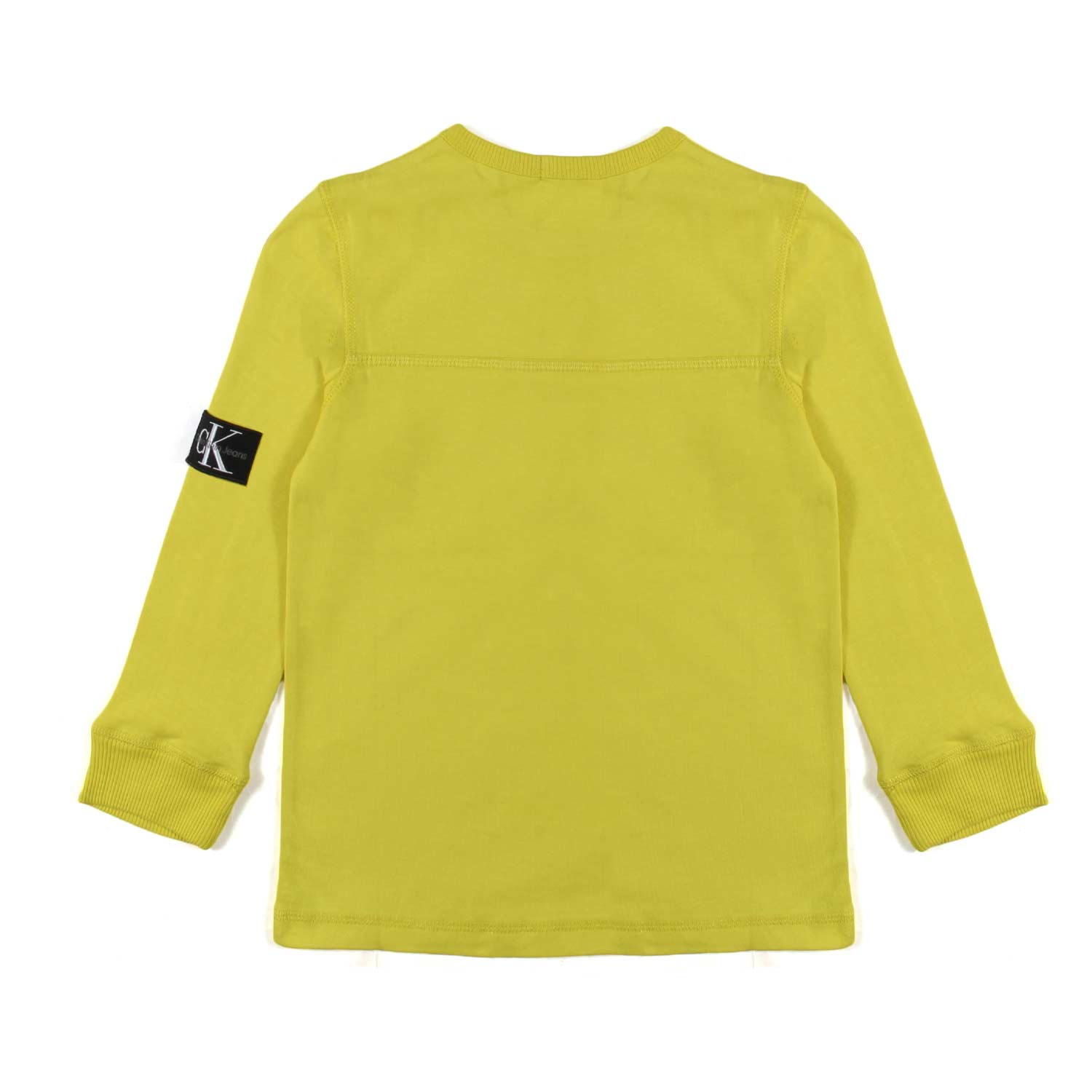 T-SHIRT UNISEX MANICA LUNGA GIALLO CITRINE - annameglio.com abbigliamento moda