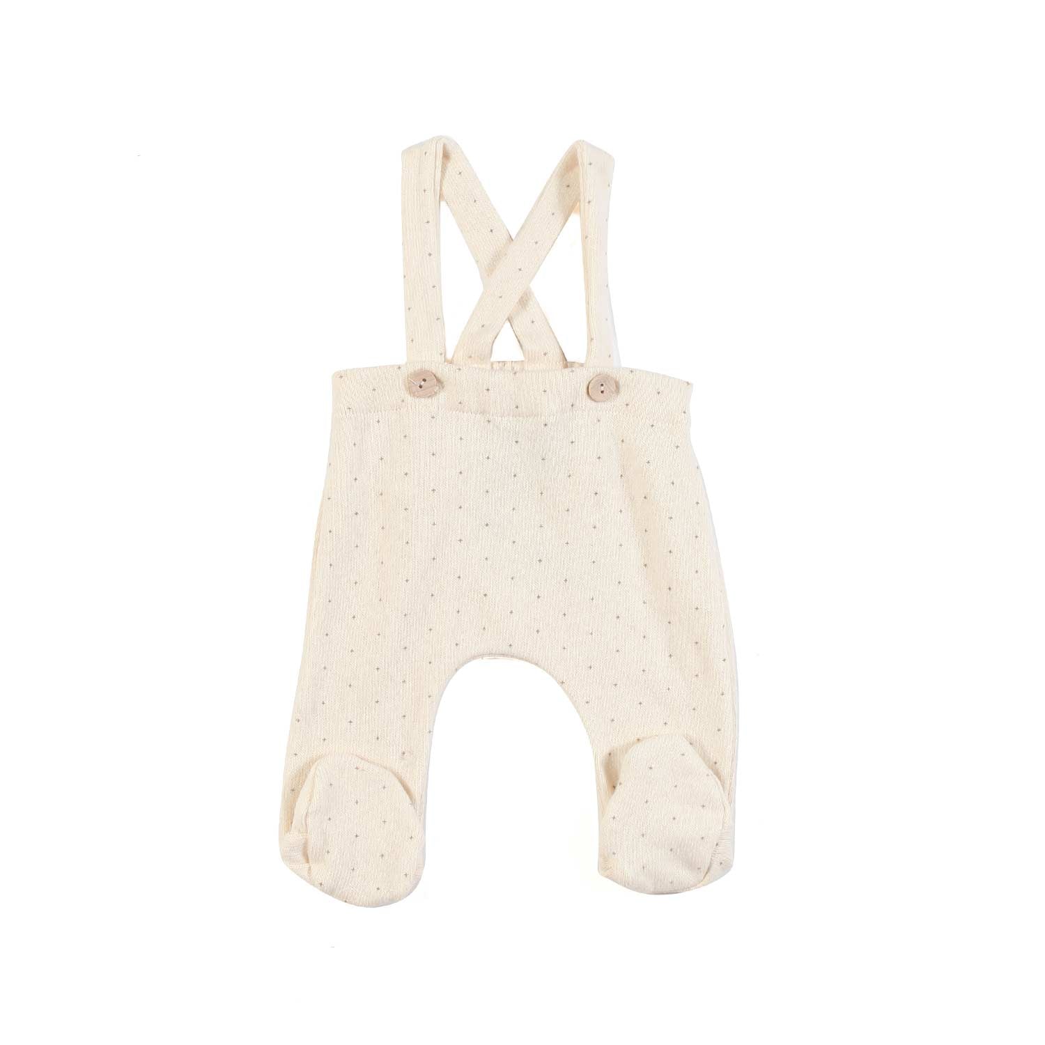 PANTALONE TUTA ODA ECRU NEONATA - annameglio.com abbigliamento moda