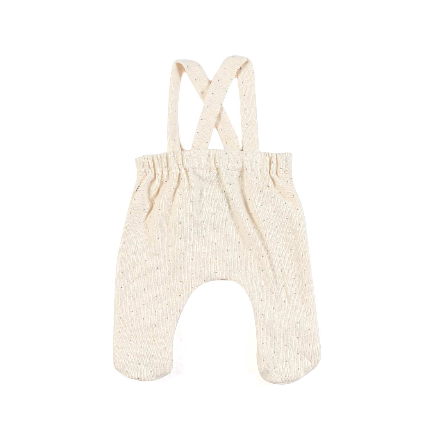 PANTALONE TUTA ODA ECRU NEONATA - annameglio.com abbigliamento moda