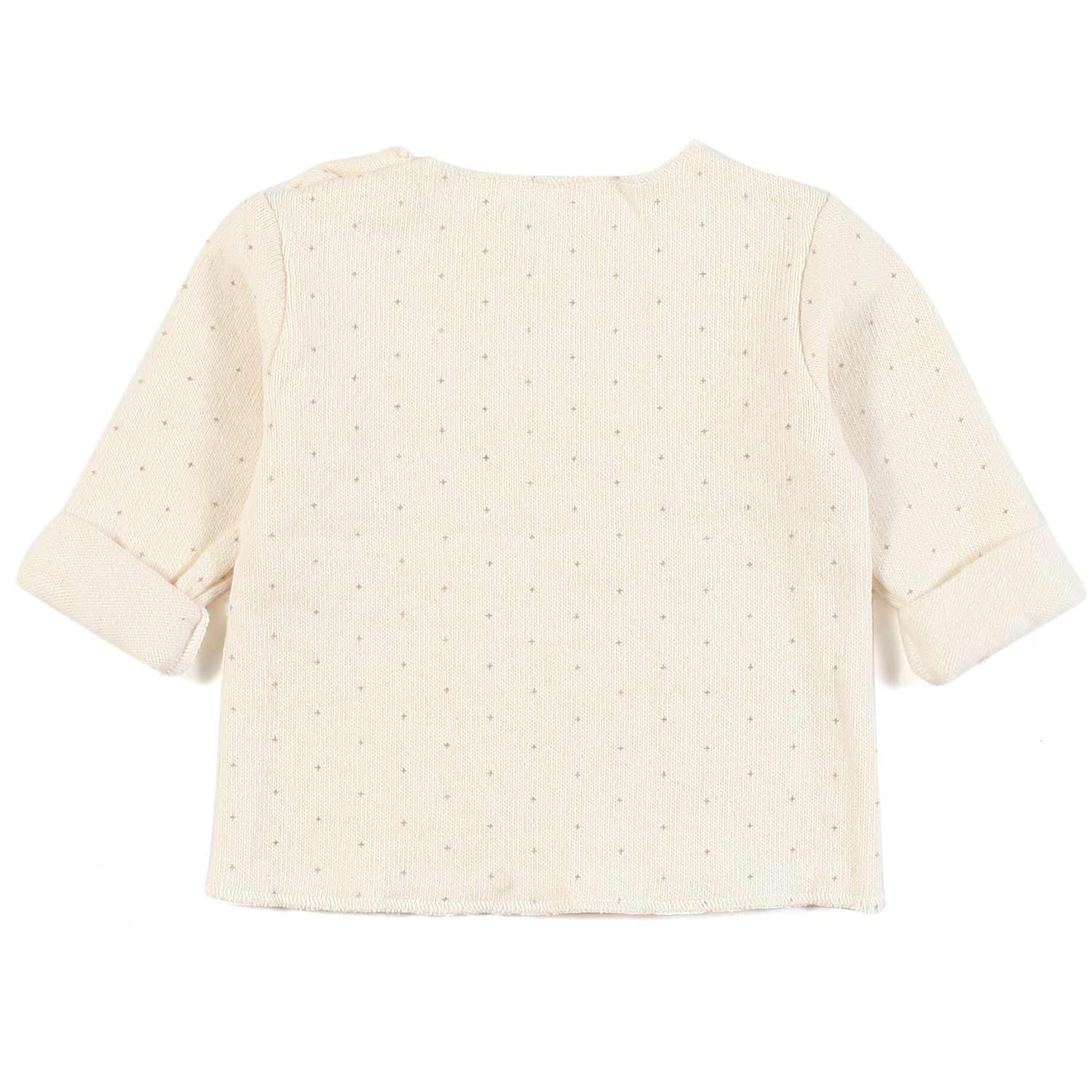 FELPINA CHANTAL ECRU NEONATA - annameglio.com abbigliamento moda