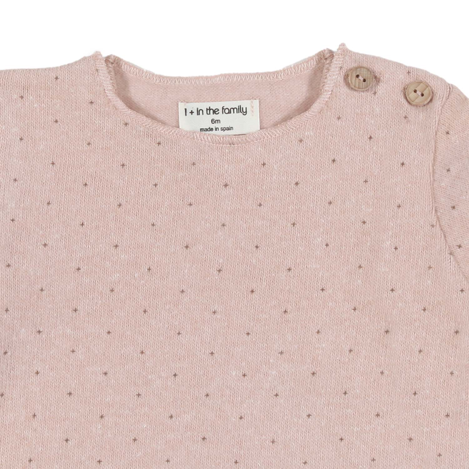 FELPINA CHANTAL ROSA NEONATA - annameglio.com abbigliamento moda