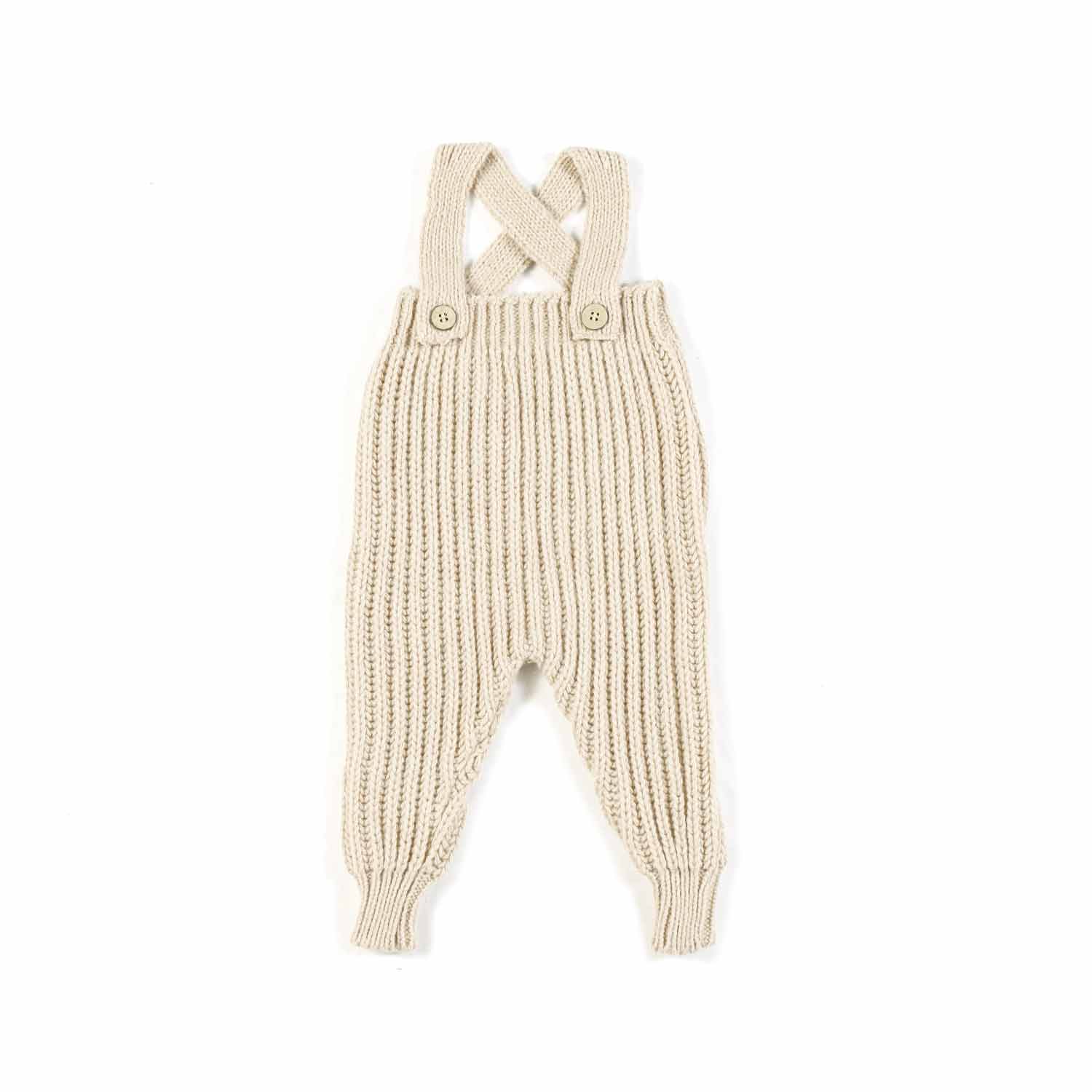 PANTALONE TUTA FEDE ECRU BABY UNISEX - annameglio.com abbigliamento moda