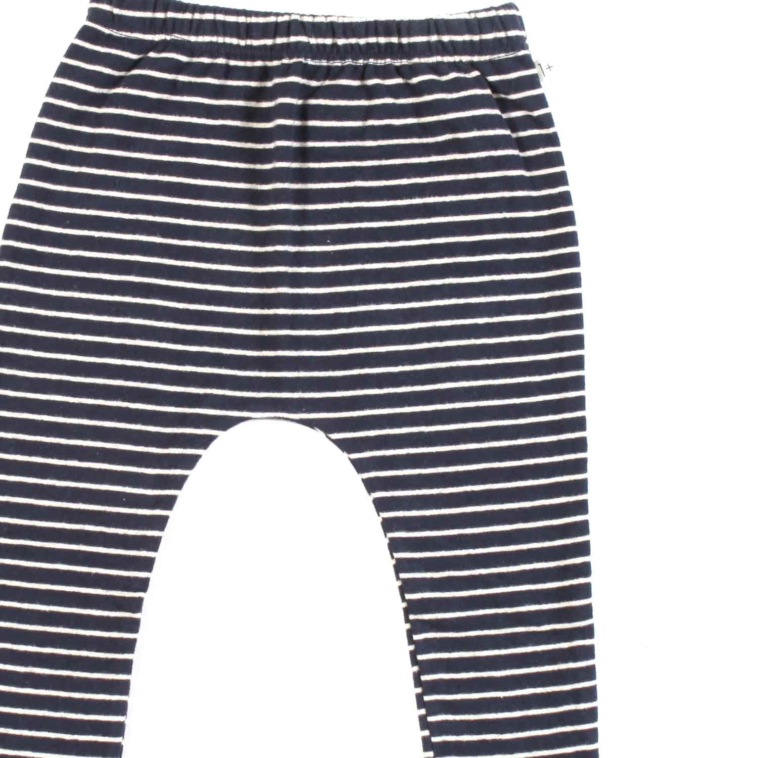 LEGGINGS MONI BLU NAVY A RIGHE - annameglio.com abbigliamento moda