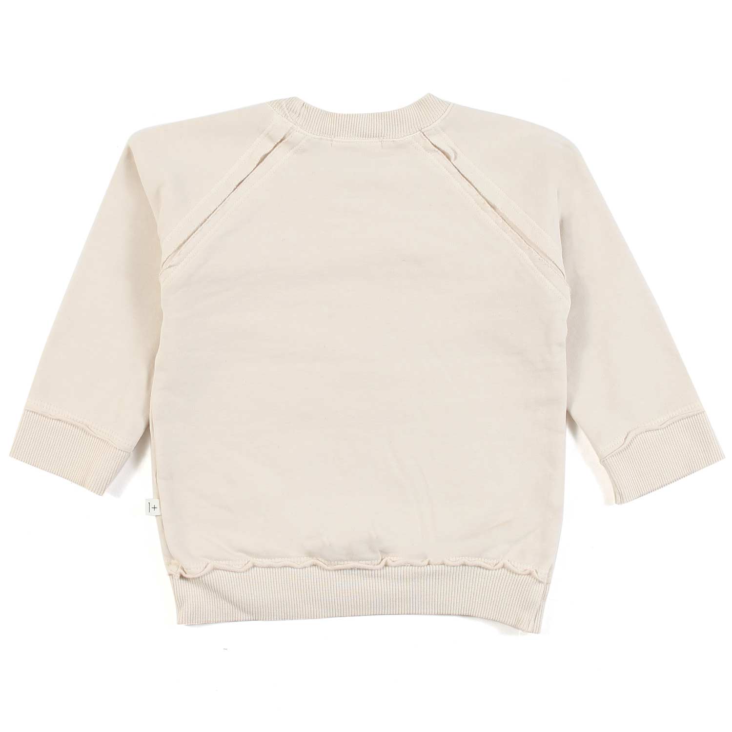 FELPA KIRIAN BIANCO AVENA BABY UNISEX - annameglio.com abbigliamento moda