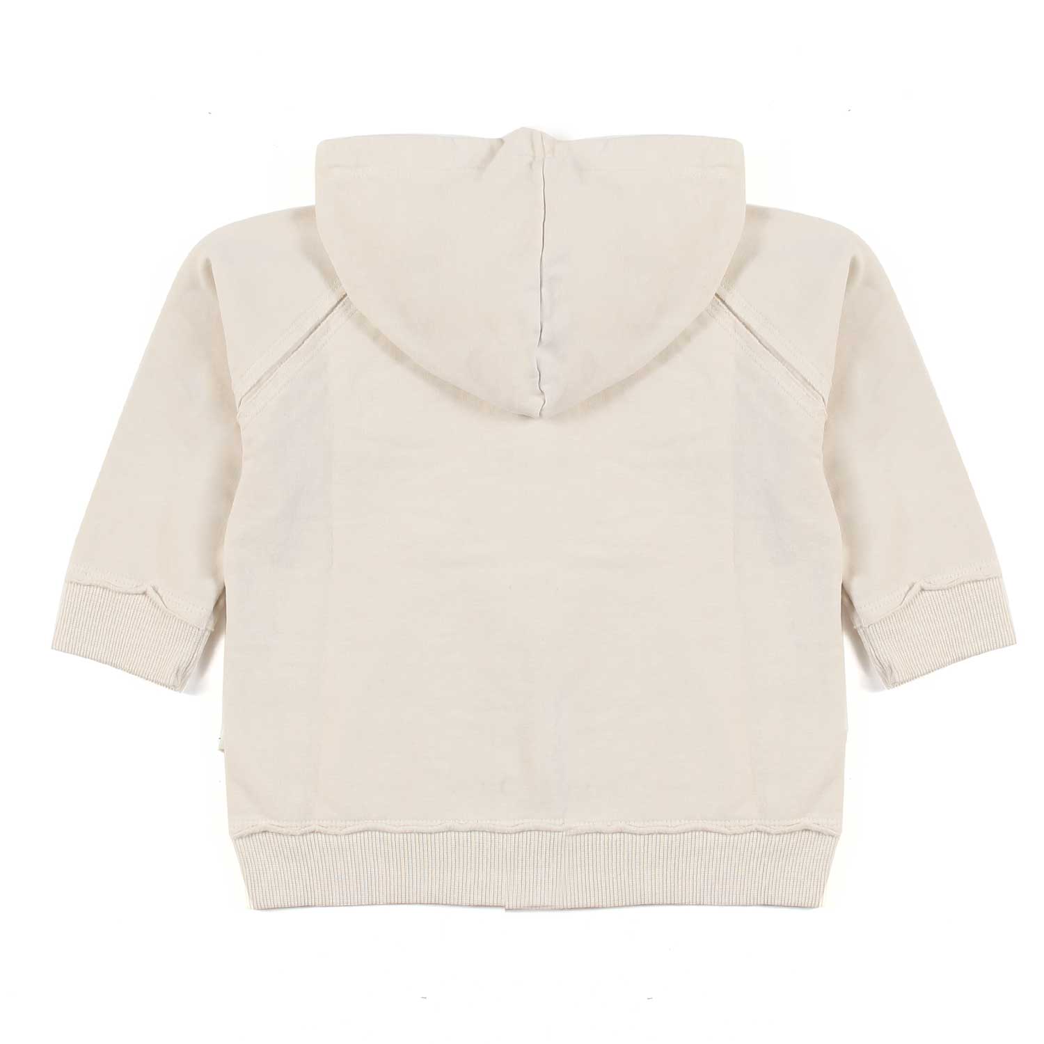FELPA RAFA BIANCO AVENA BIMBO E BIMBA - annameglio.com abbigliamento moda