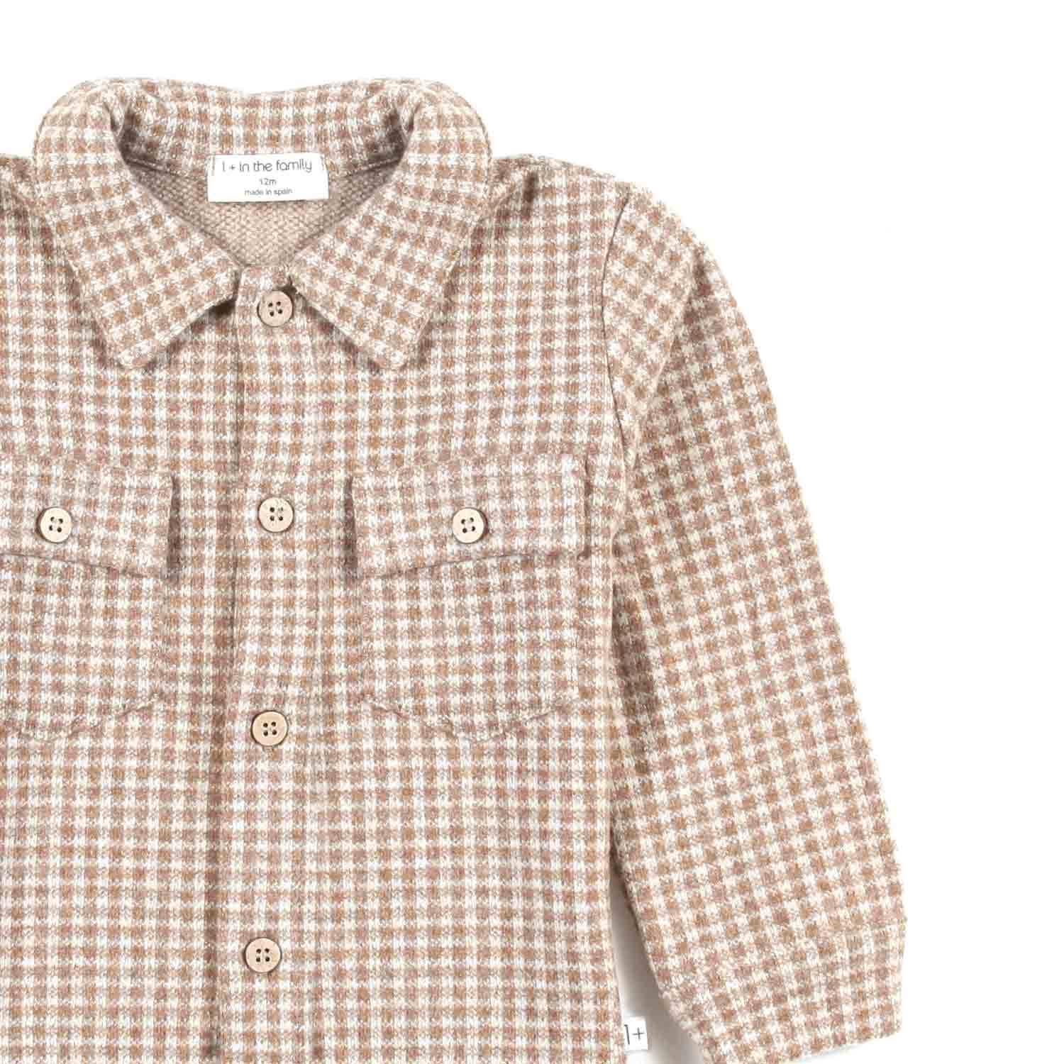 CAMICIA CONRAD CARAMELLO BIMBO E NEONATO - annameglio.com abbigliamento moda