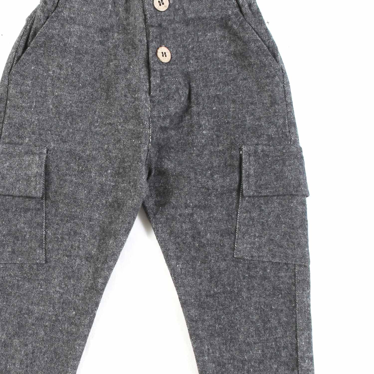 PANTALONE HUMBERT GRIGIO BIMBO E NEONATO - annameglio.com abbigliamento moda