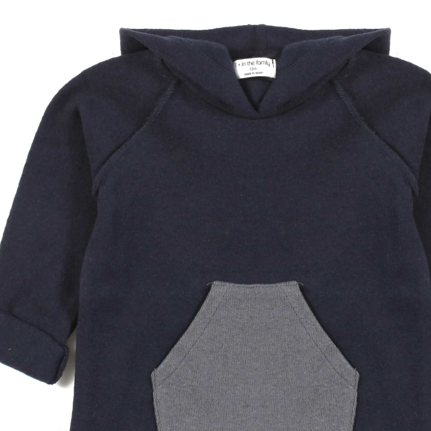 FELPA LEANDRE BLU NAVY BIMBO E NEONATO - annameglio.com abbigliamento moda