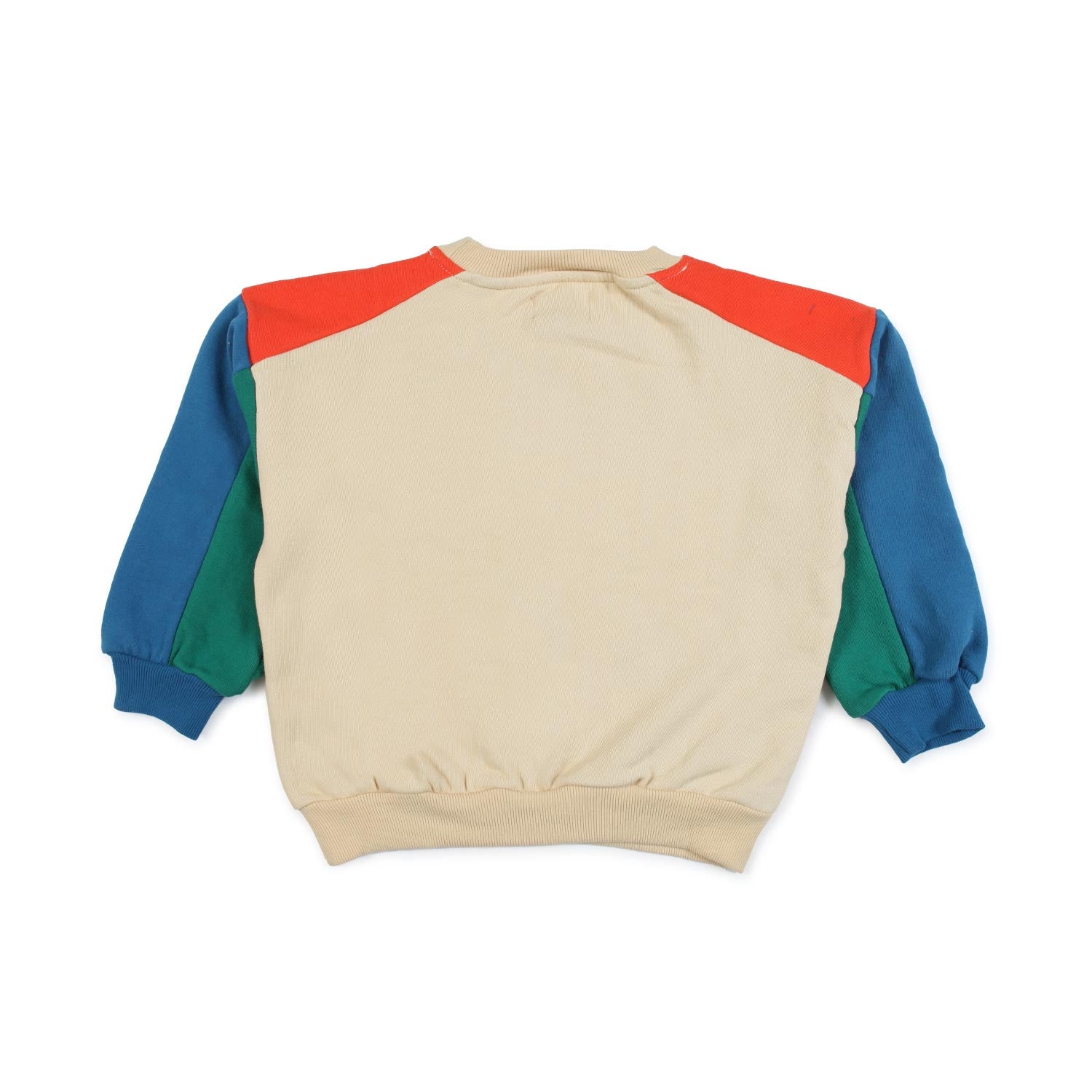 FELPA CREMA E MULTICOLOR BAMBINO E BAMBINA - annameglio.com abbigliamento moda