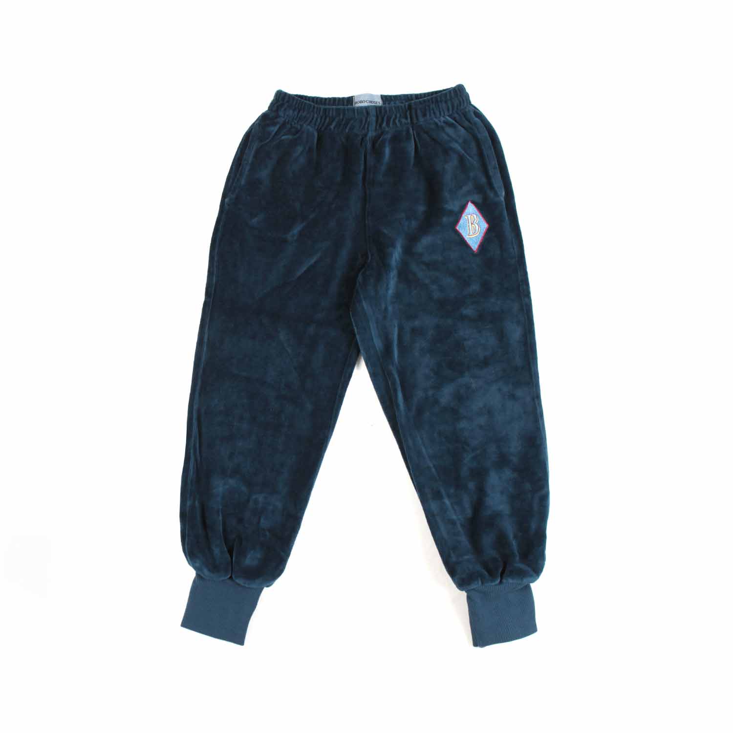 PANTALONE DI VELLUTO BLU BAMBINA - annameglio.com abbigliamento moda