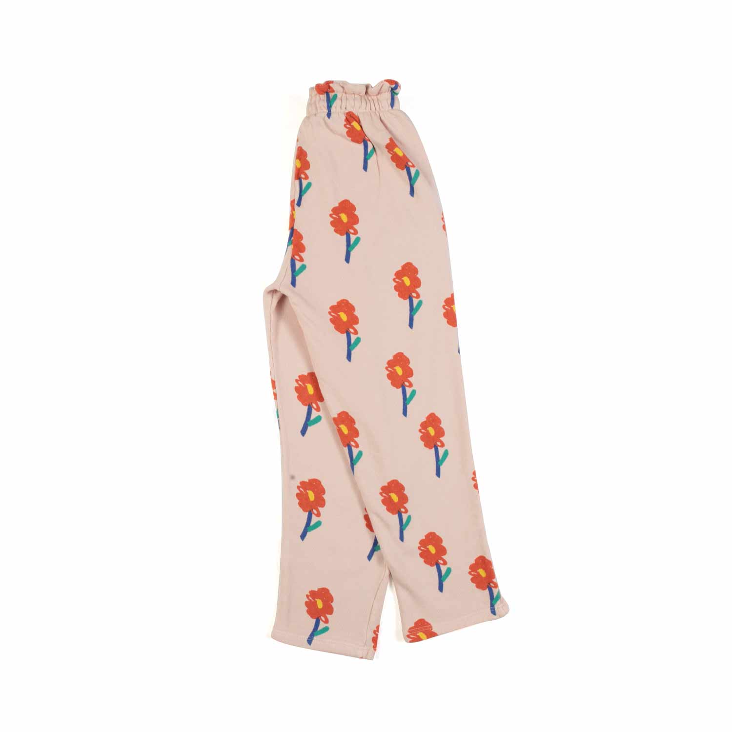 PANTALONE ROSA CON STAMPE FLOREALI BAMBINA - annameglio.com abbigliamento moda